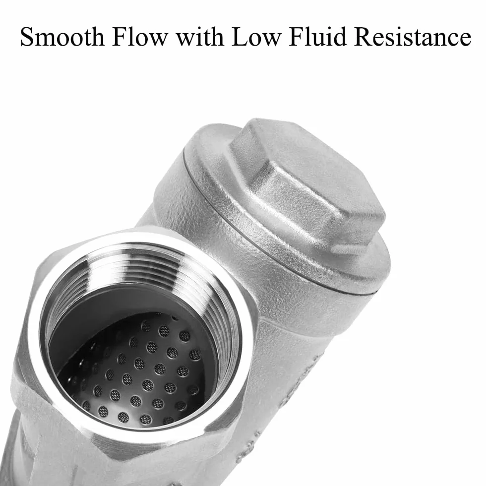 Filtro de bomba tipo Y 1" DN25 rosca 304 acero inoxidable para agua aceite gas