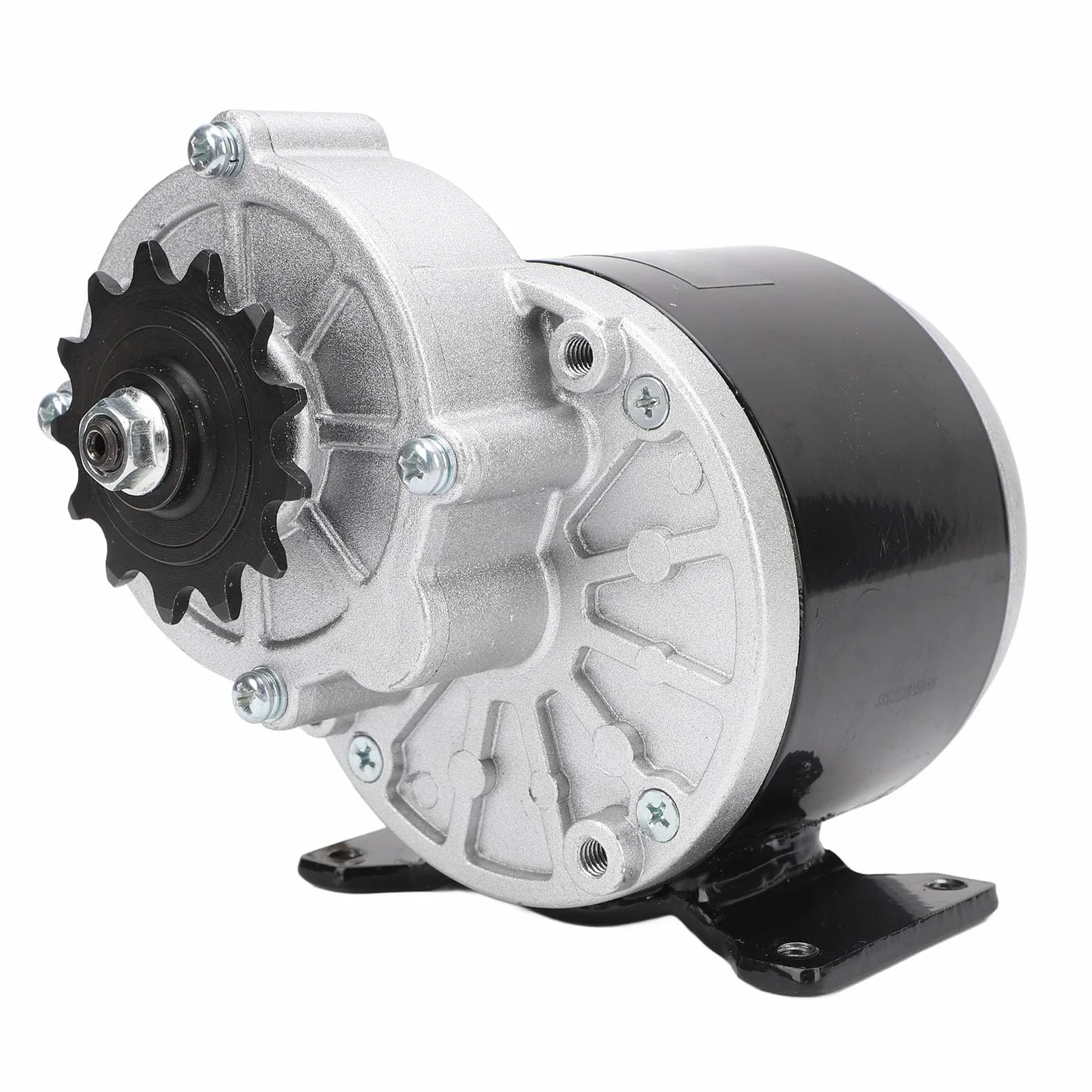 Motor Eléctrico de Reducción de Engranajes 36V 350W MY1016Z3 con Piñón de 13 Dientes