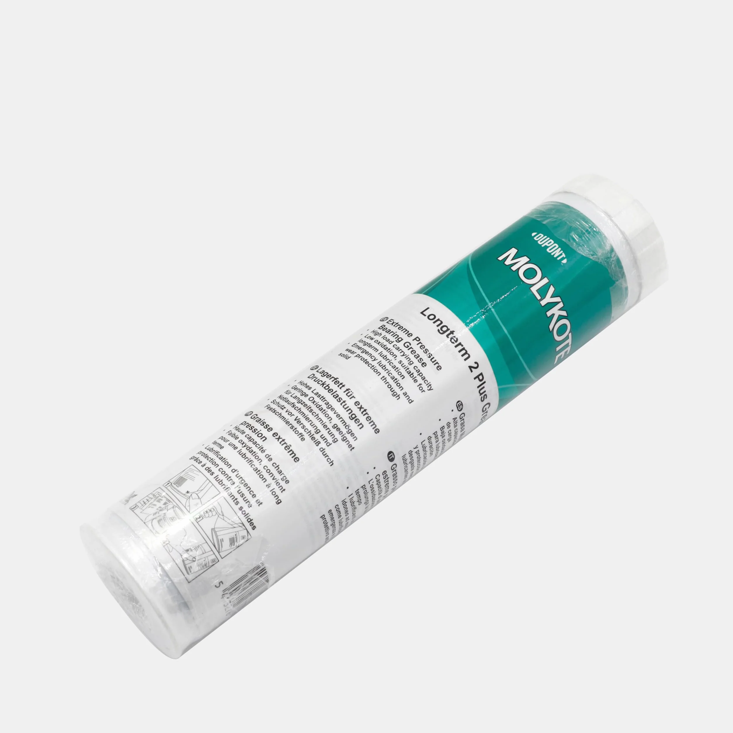 MOLYKOTE Longterm 2 Plus 400 g Grasa lubricante de alta capacidad de carga y protección contra el desgaste
