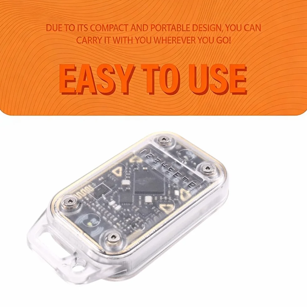 Chameleon V3.0 RFID Lector de Chips Inteligentes 125K 13.56M NFC Read Writer con 5 Llaveros UID