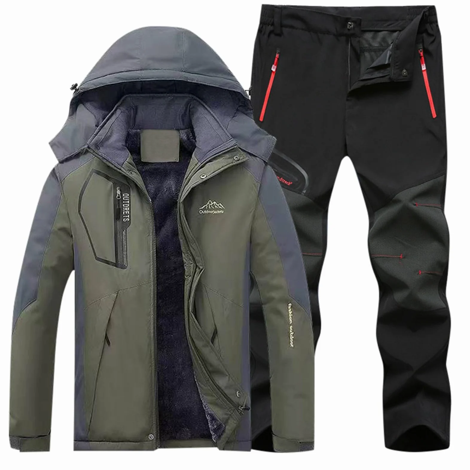 Conjunto genérico para hombre, algodón, 2 piezas, chándal para correr y pantalones deportivos, ropa de ocio diario A84