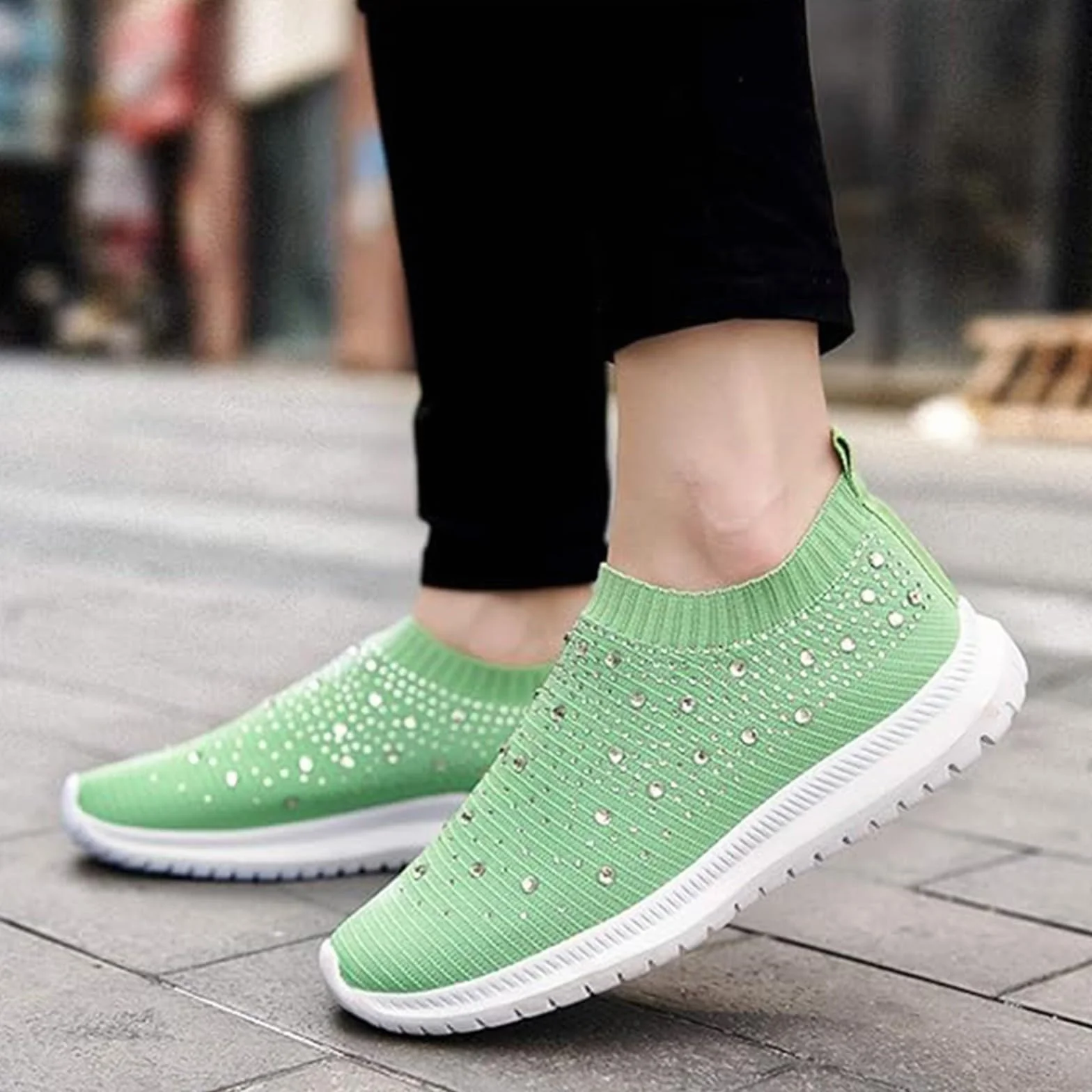 Zapatos Ortopédicos para Mujer,Zapatos Mocasines De Malla con Bordados,Corte Ancho,Zapatos De Cuña para Caminar,Casuales,Moda,Antideslizantes