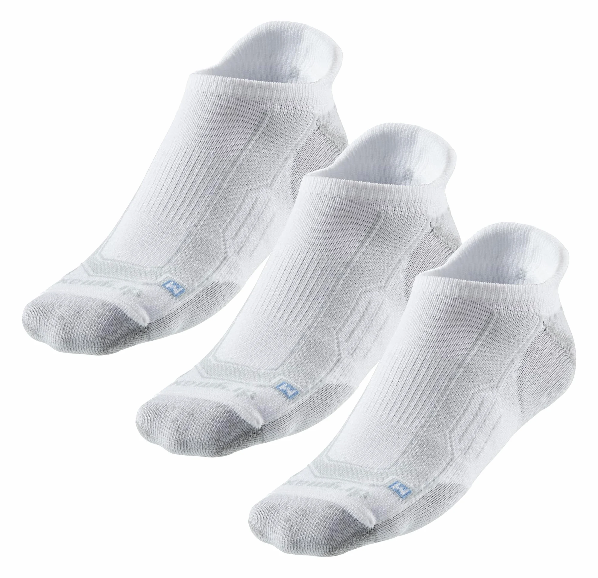 R-Gear Drymax - Calcetines invisibles para correr para hombres y mujeres, transpirables, control de humedad y antiampollas, paquete de 3
