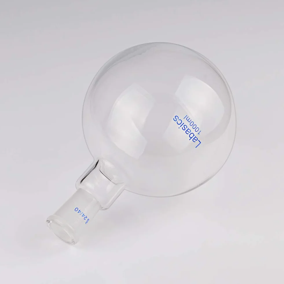 Labasics Cristal Matraz de Fondo Redondo 1000ml Cuello Único 24/40
