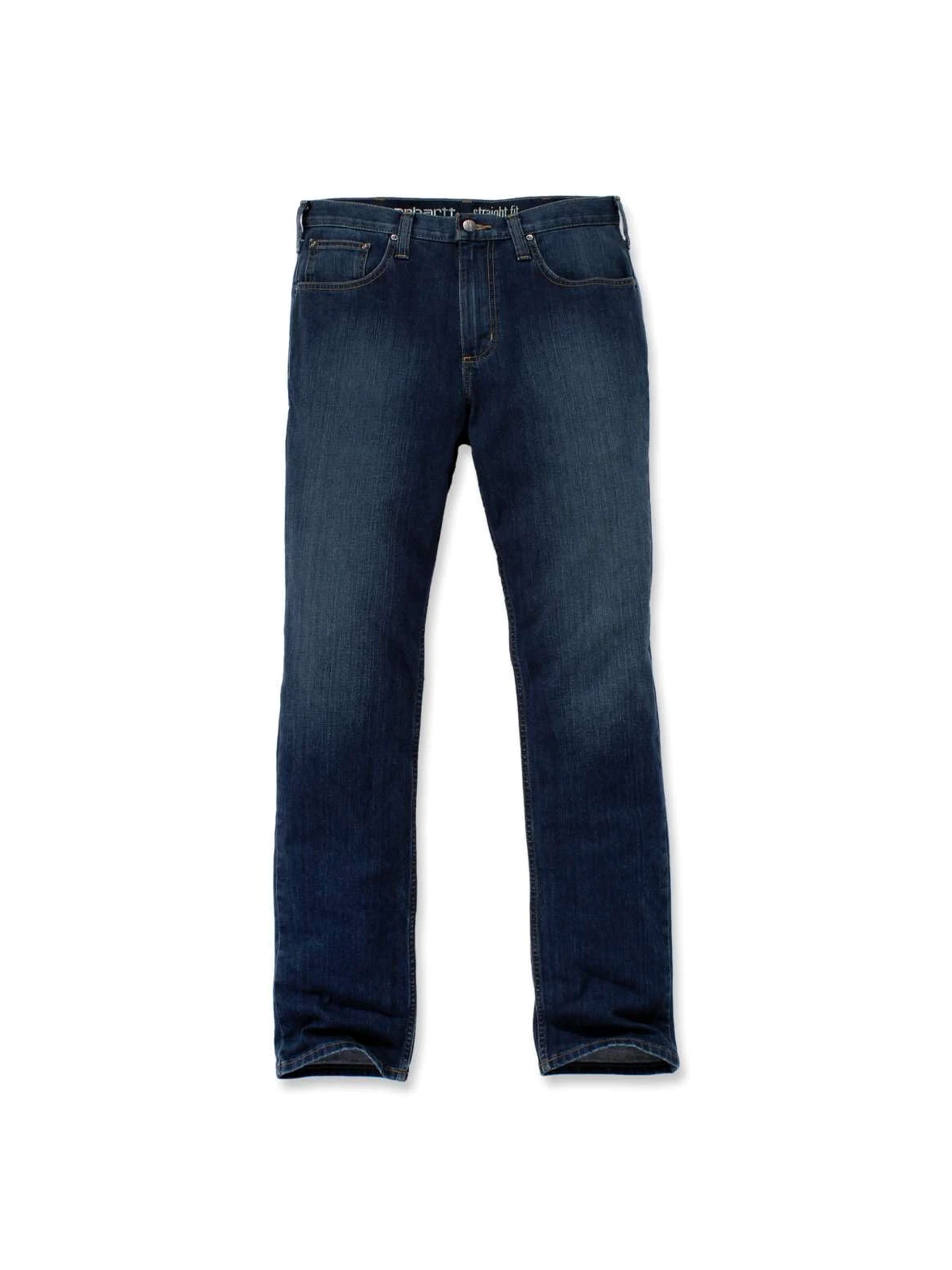 Carhartt, Hombre, Vaquero De Corte Recto Y Pernera Cónica, 5 Bolsillos, con Tecnología Rugged Flex