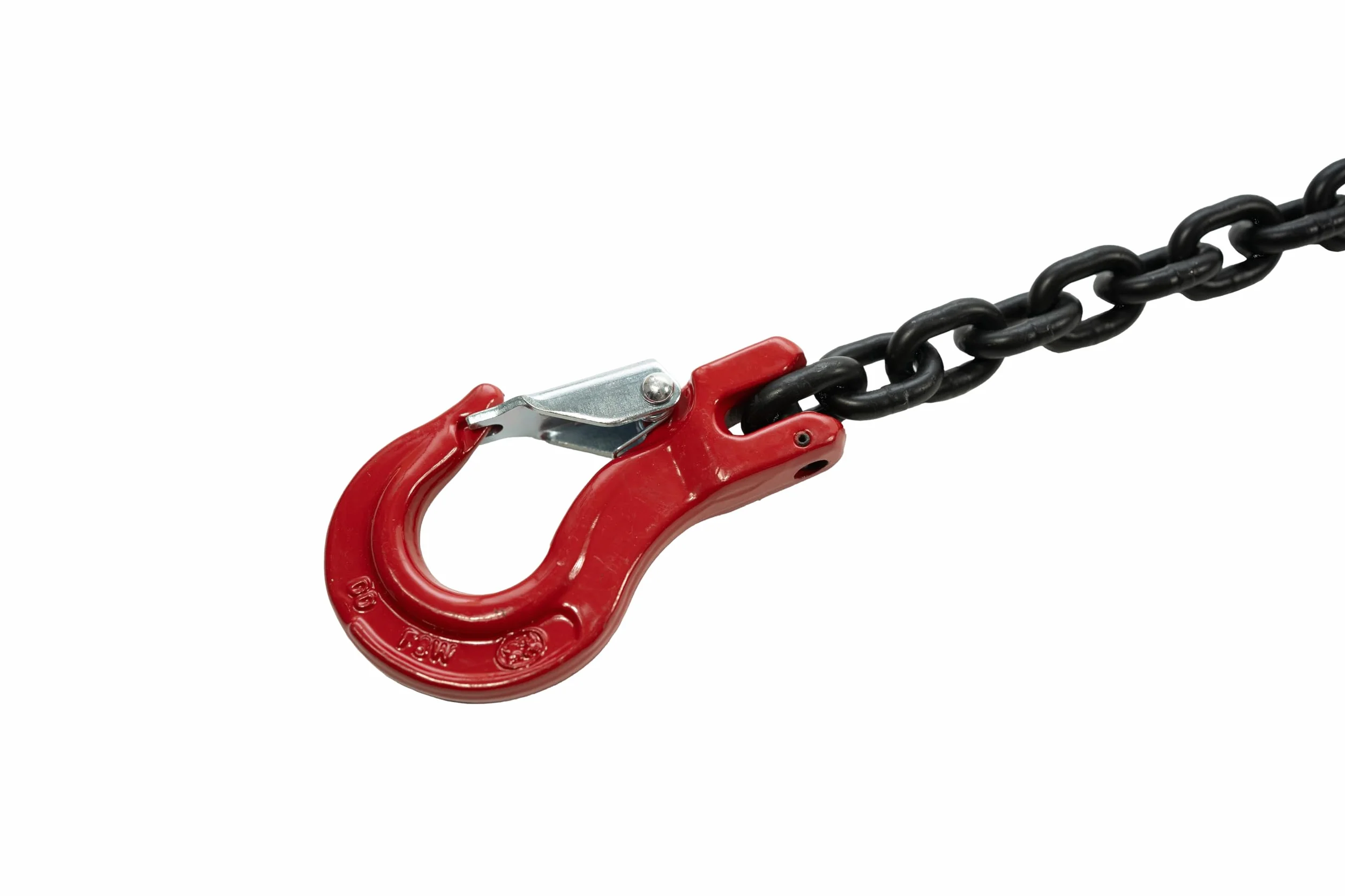 Dolezych DoKett Cadena para grúas 1 m 2000 kg Gancho de Horquilla Rojo
