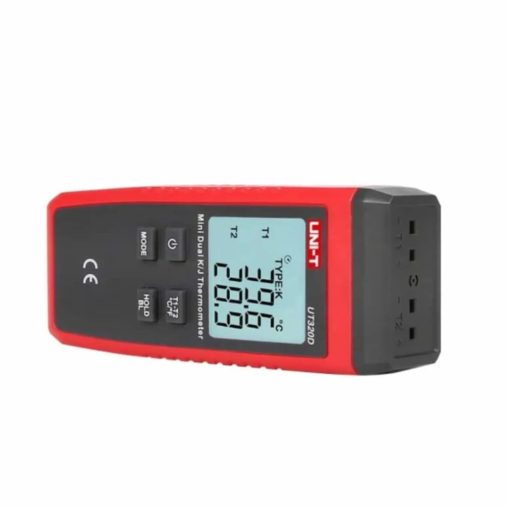 UNI-T UT320 Termómetro de Contacto Doble Canal -50°C-1300°C