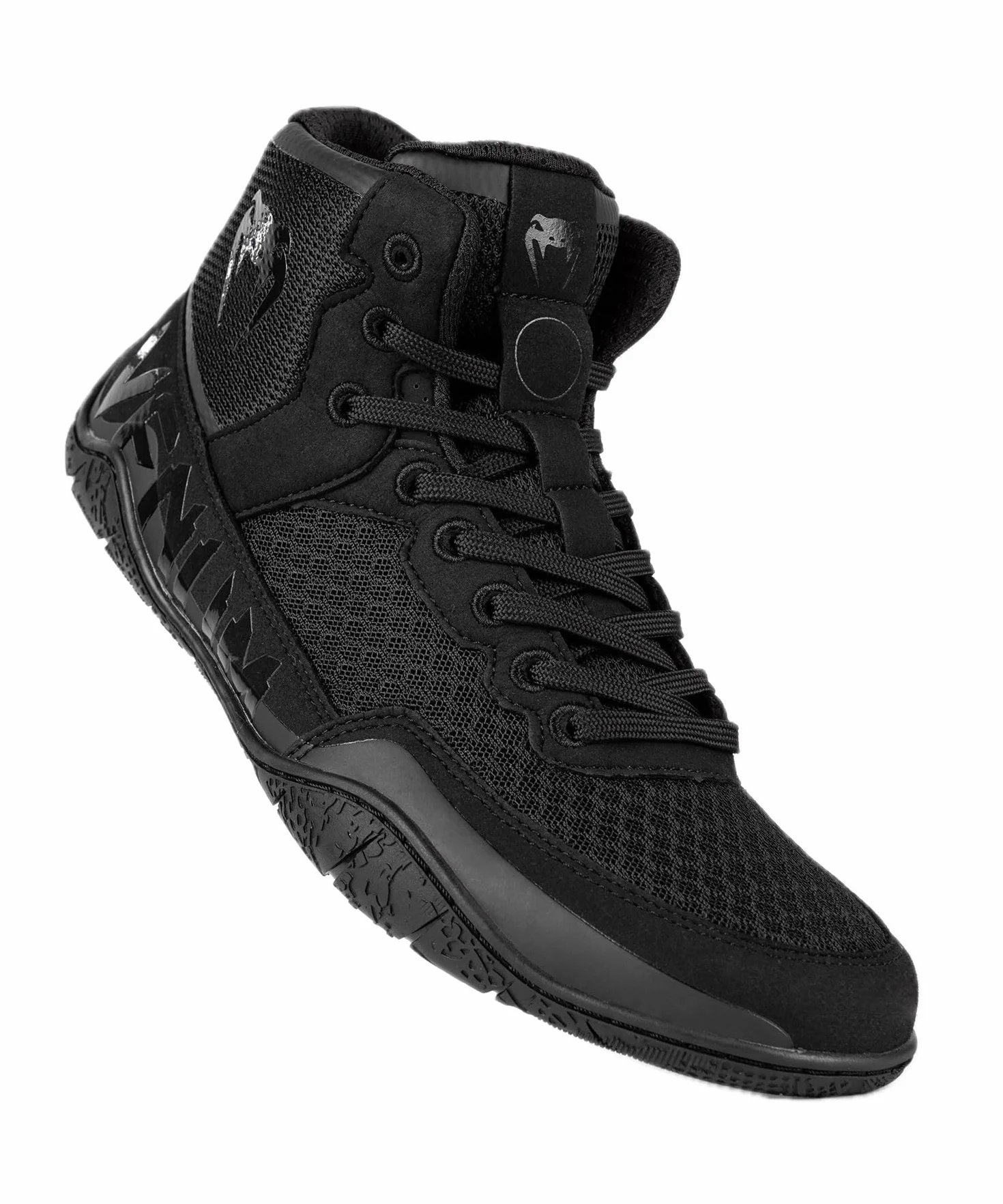 VENUM Elite Zapatos de Lucha - Negro/Negro - 45