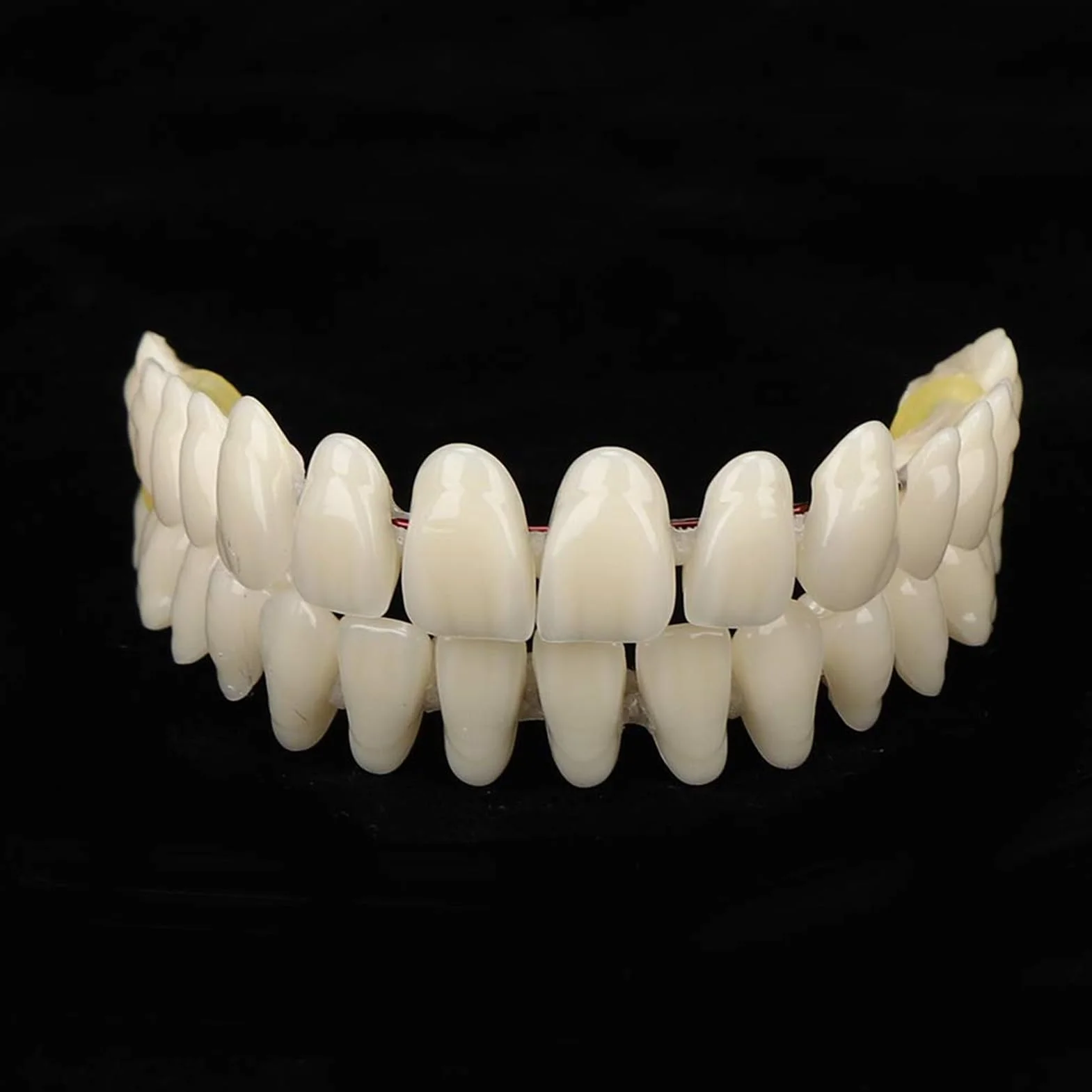 Juego de dientes postizos de resina, modelo de enseñanza dental, 280 piezas, suministro dental