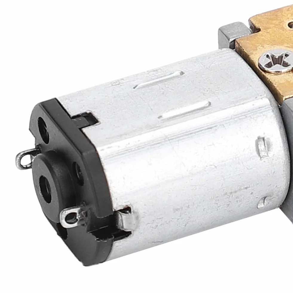 Mini Motor de Engranajes Helicoidal N20 Reducción DC3V 70RPM para Cerraduras Electrónicas Smart Cars Robots