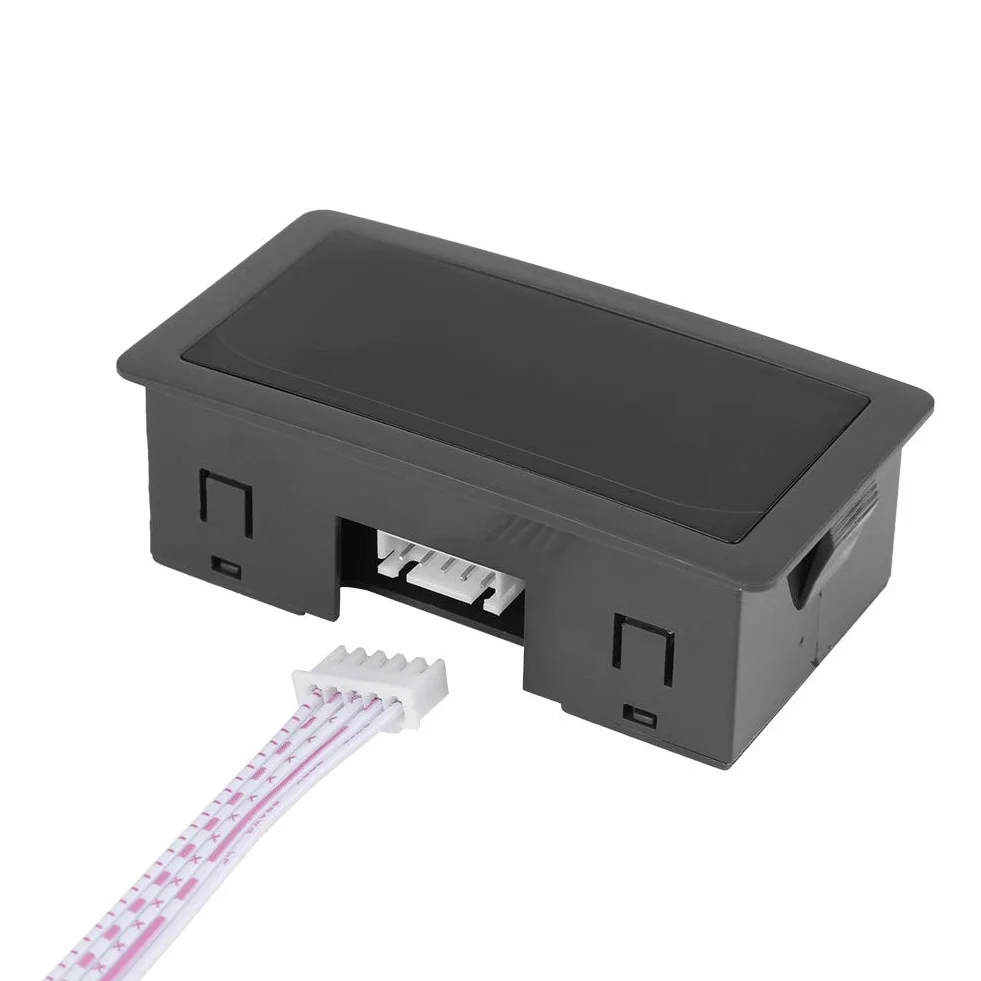 Samfox Tacómetro Digital LED RPM Medidor de Velocidad con Sensor Hall NPN Azul