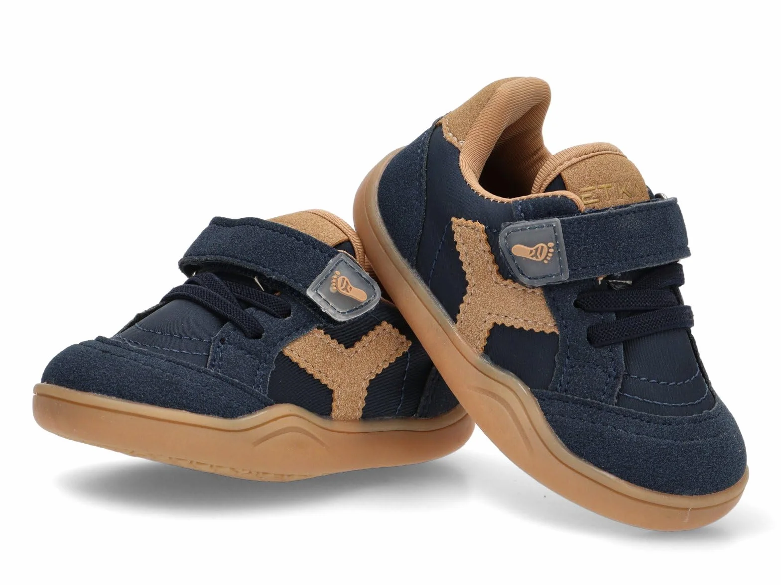 Zapatillas Barefoot Etika Kids para Niño, Calzado Respetuoso Flexible con Puntera Ancha y Autocierre