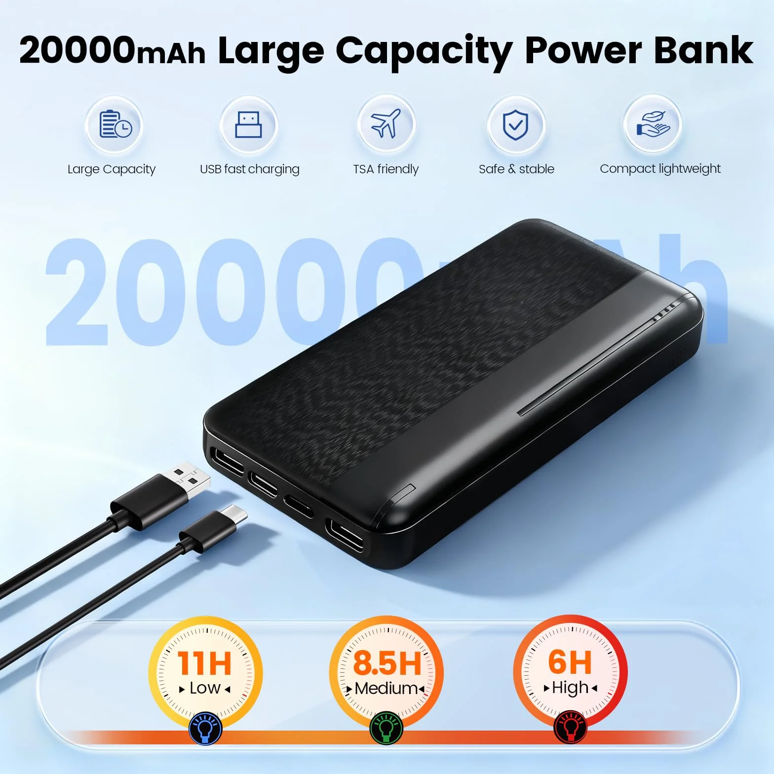Chaleco Calefactable Hombre Mujer, Chaqueta Calefactable con 20000mAh Bateria, Chalecos Calefactables con 9 Zonas de Calefacción para Exteriores, Ropa Calefactables Para el Invierno (L)