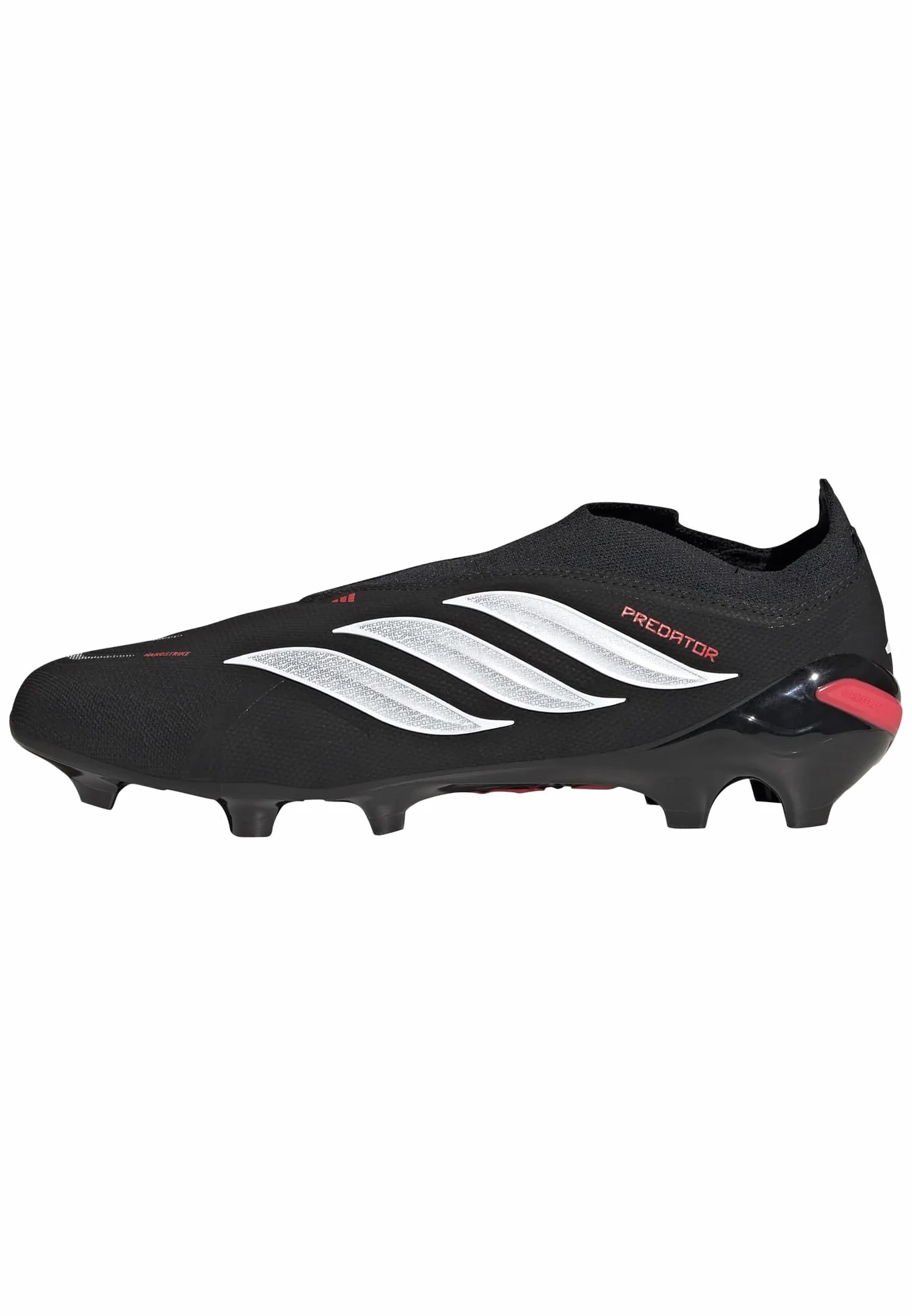 adidas Unisex Bota de fútbol sin Cordones Predator League césped Natural seco