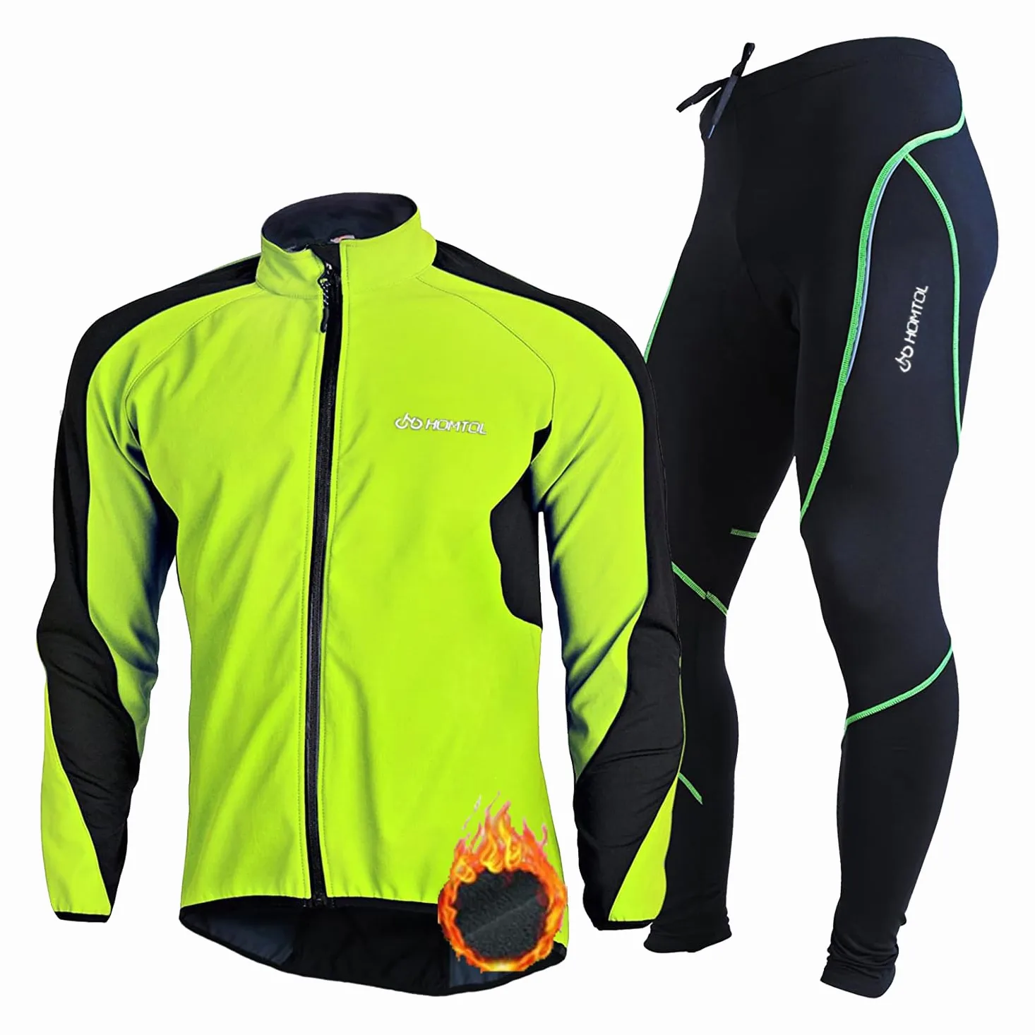 Chaqueta ciclismo Thermo Hombre Chaqueta softshell Chaqueta de invierno ropa de ciclismo MTB