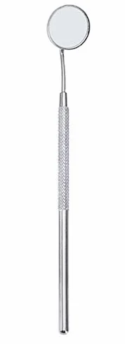 Espejo dental de acero inoxidable 16 cm para dentista