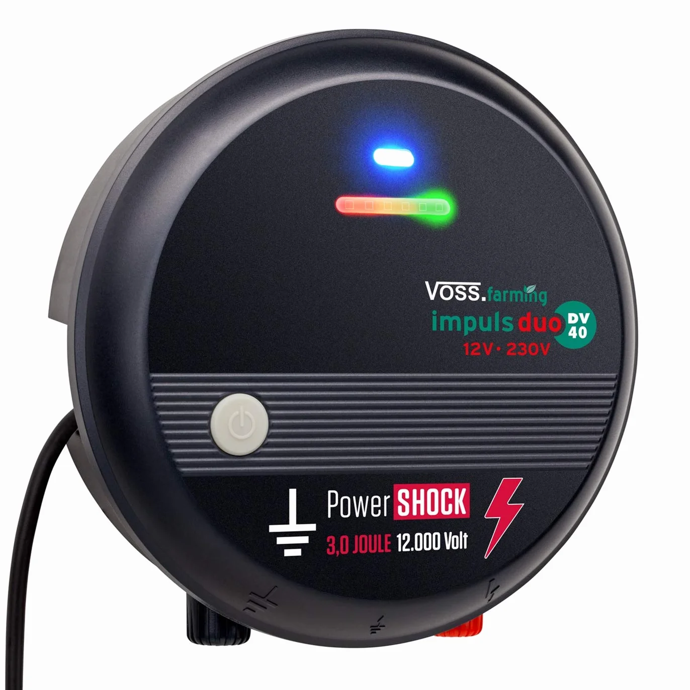 VOSS.farming Pastor eléctrico Impuls DuoDV40 12 V/230 V