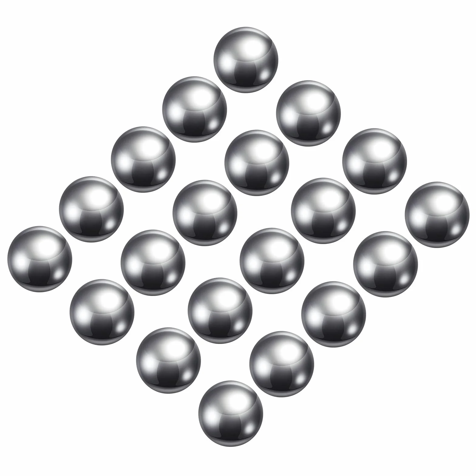 METALLIXITY Bolas De Precisión G10 10mm 20 Piezas, Bolas De Acero Cromado Para Rodamientos