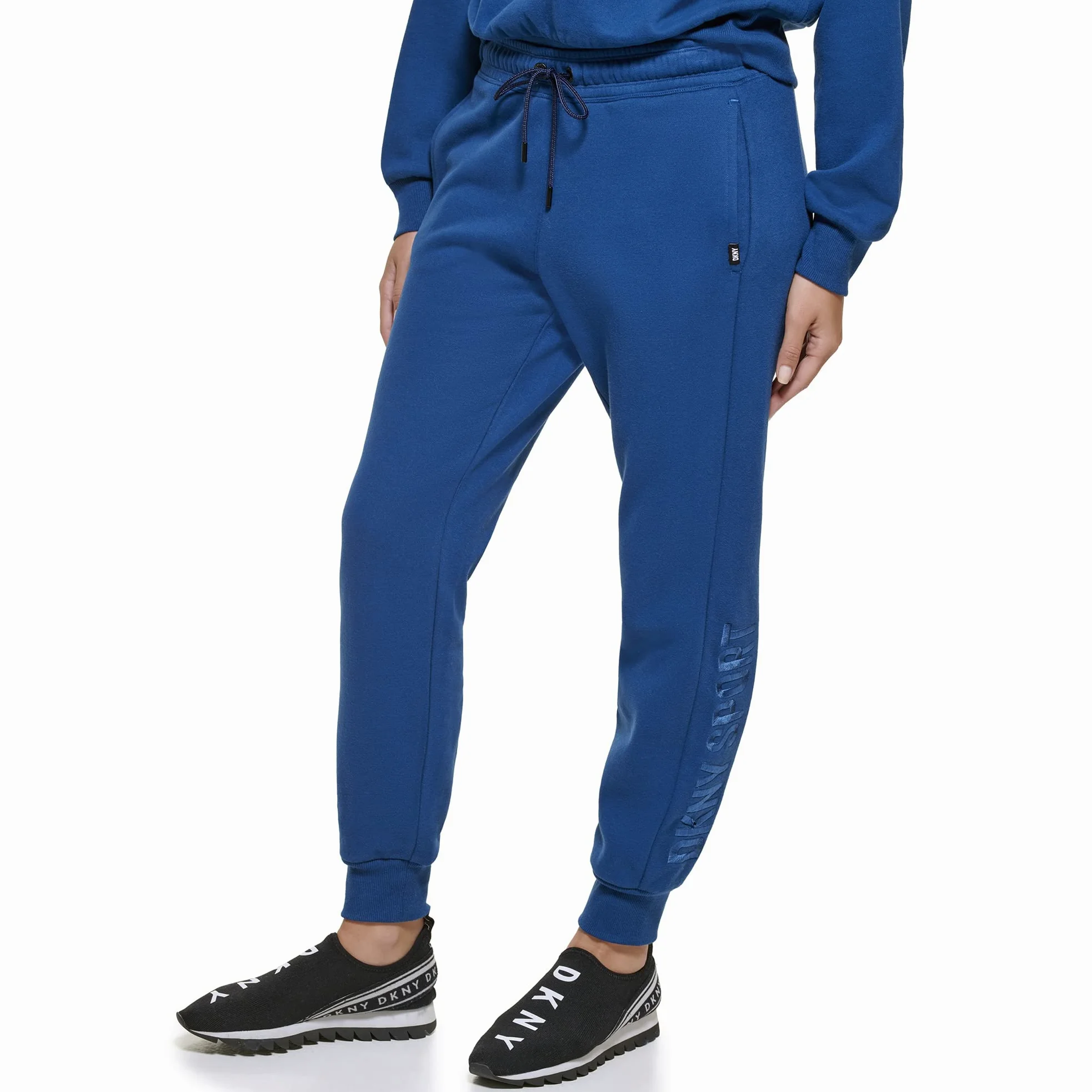 DKNY Relaxed Joggers Pantalones de chándal para Mujer