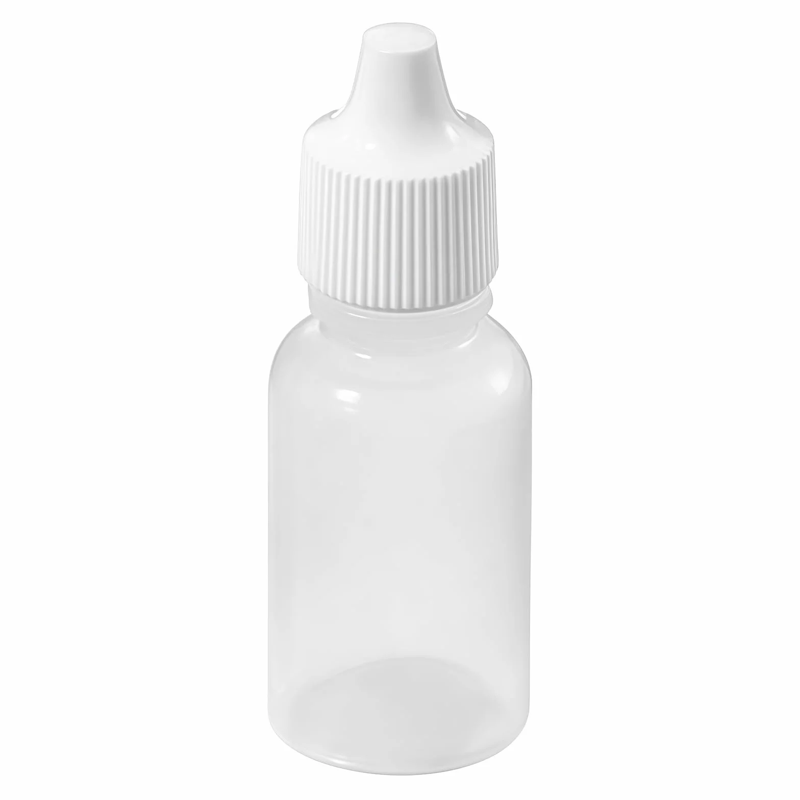 Empty Plastic Eye Drops Bottle 50 ml 24 Pack with Sealing Ring