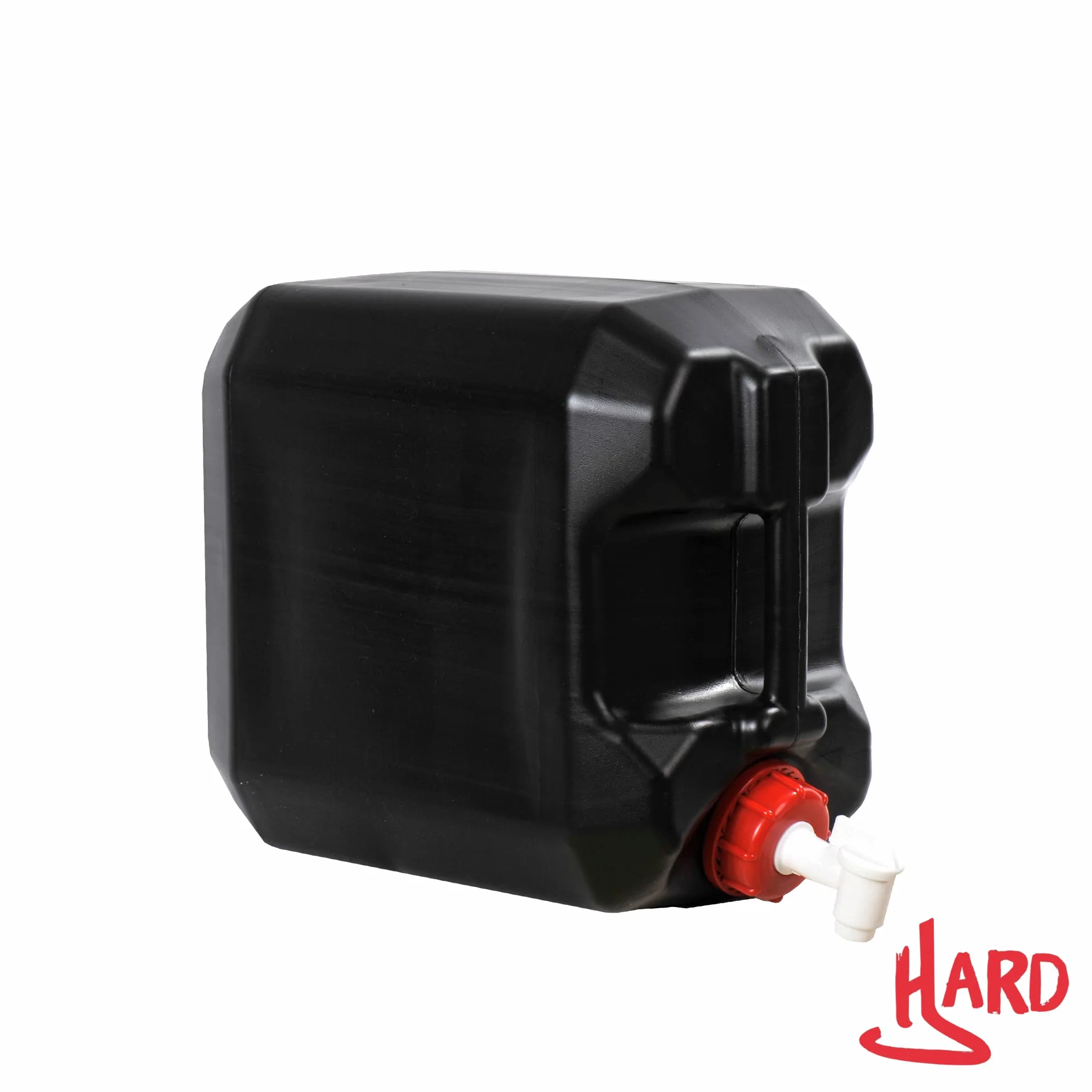 Tapón Grifo Para Envases 10-20-25 litros Rosca 60 mm Polietileno Alta Densidad Blanco Rojo Resistente Disolventes Gasolina