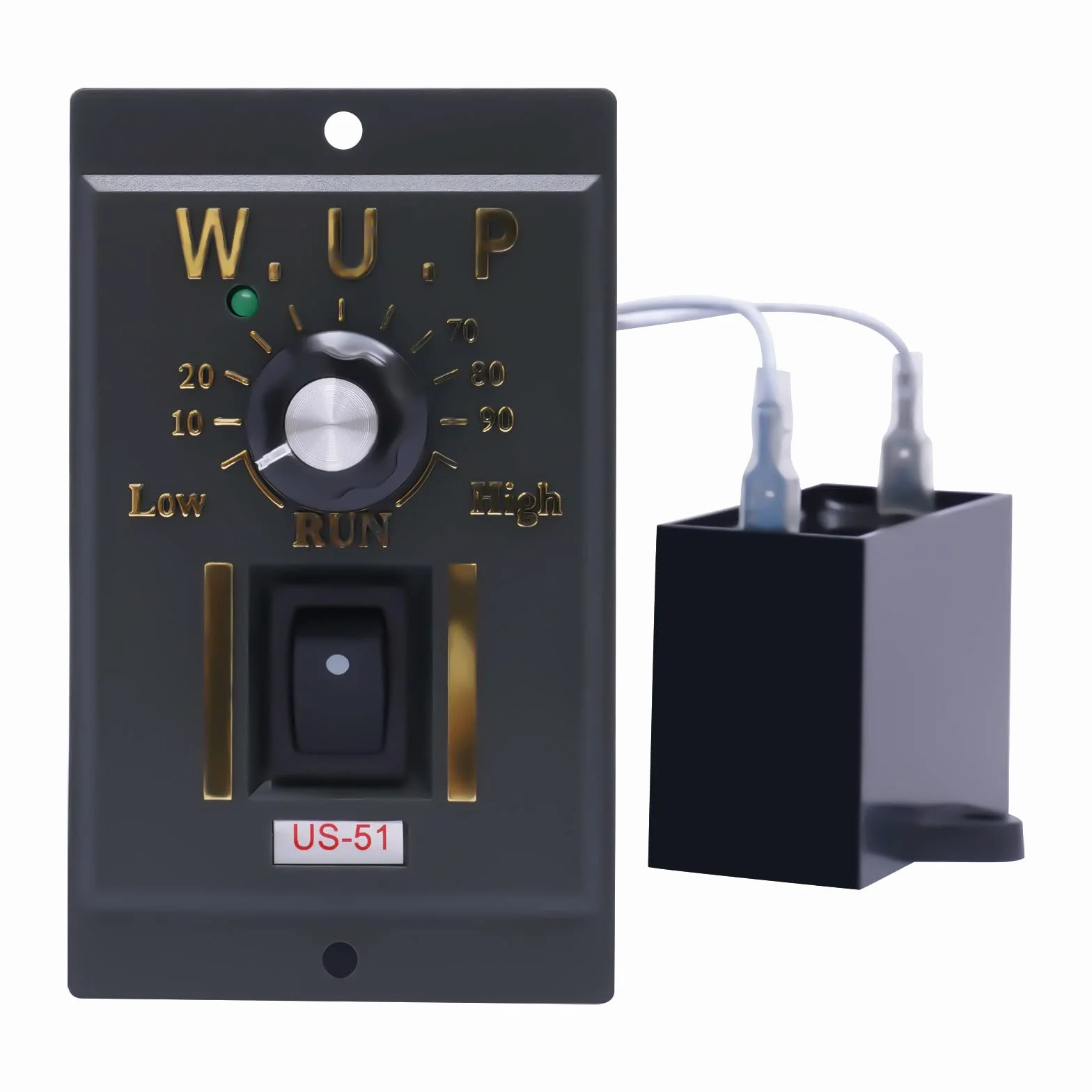 Motor Eléctrico Monofásico 250W 220V Reversible Velocidad Variable Ajustable