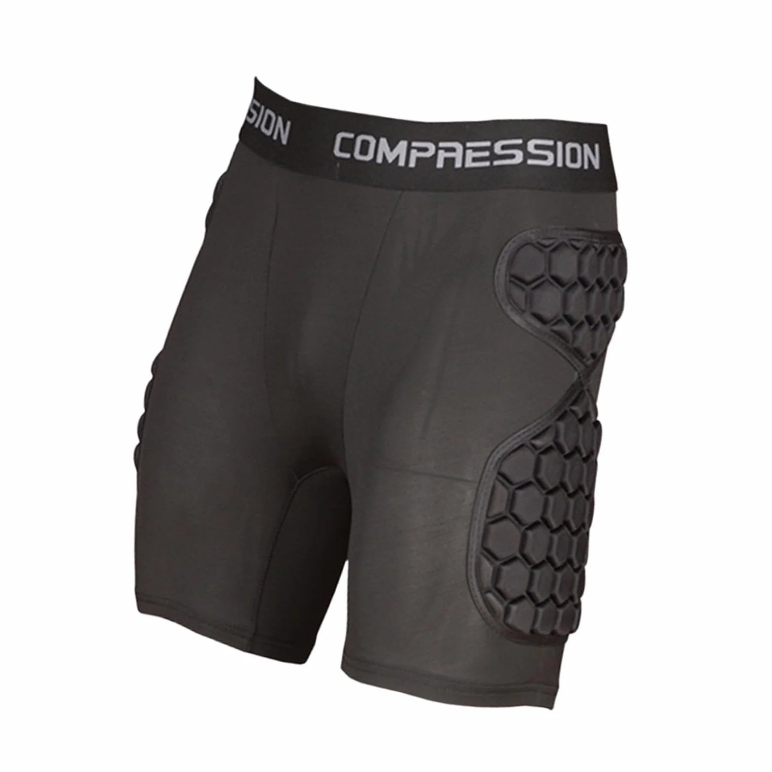 Perfeclan Pantalones Cortos de de fútbol con Acolchado de Espuma EVA para Todas Las Estaciones, Protector de Muslos
