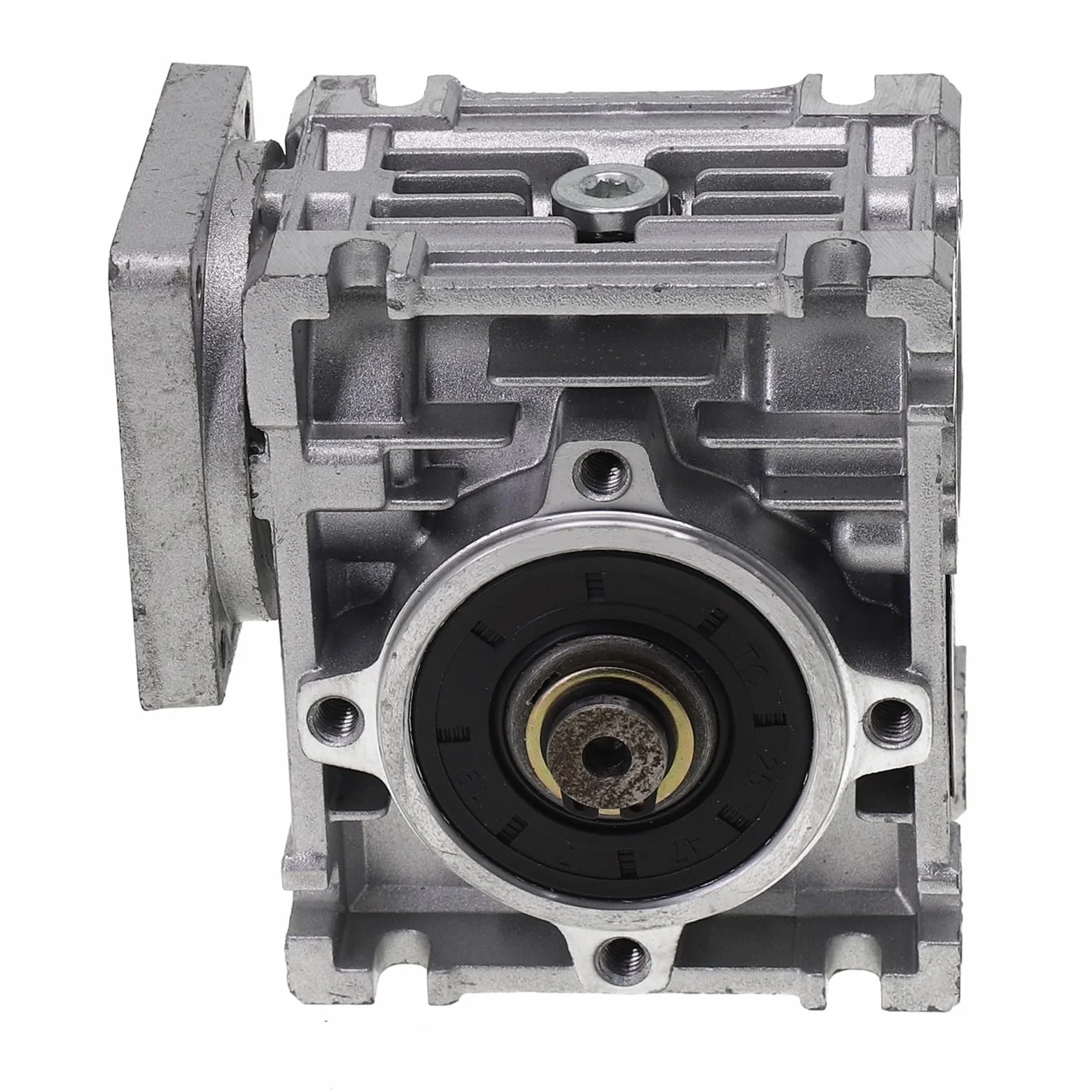 Reductor de engranaje sin fin RV030 para motor paso a paso NEMA 23, eje 14 mm, relación 5:1