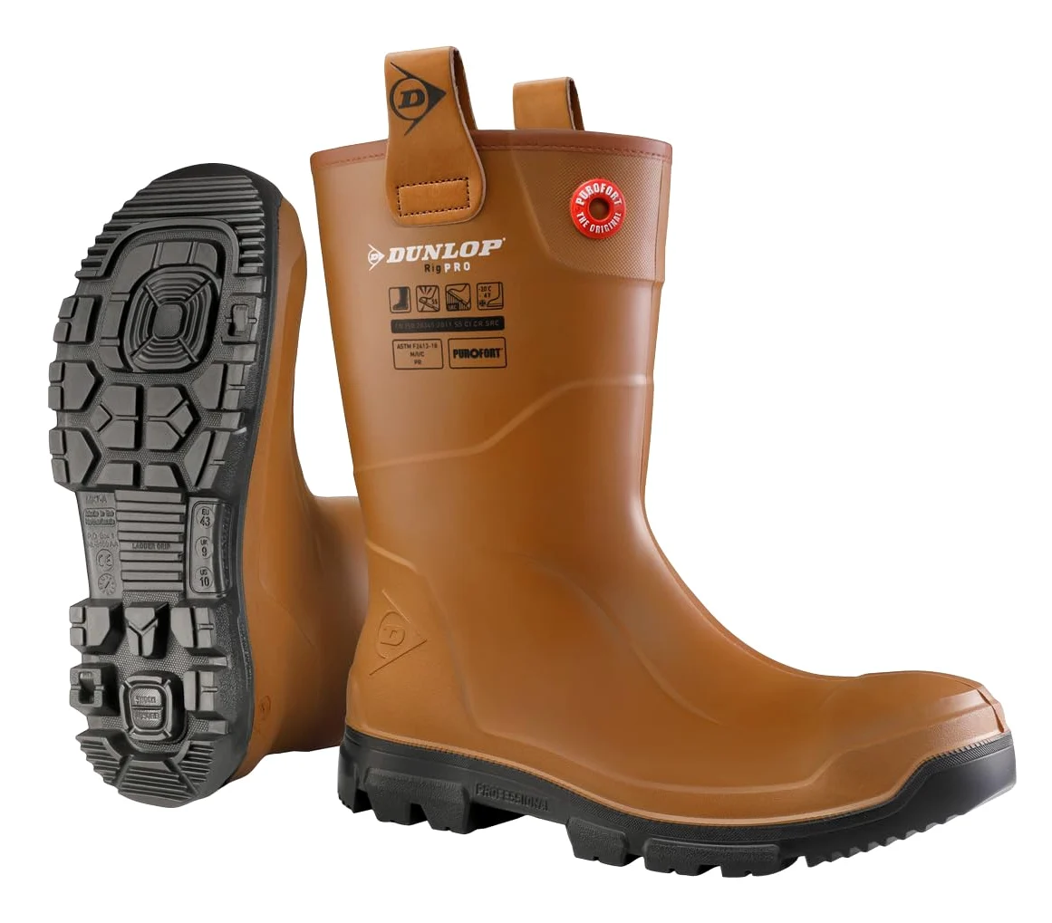 DUNLOP Protective Footwear, Purofort RigPRO Full Safety