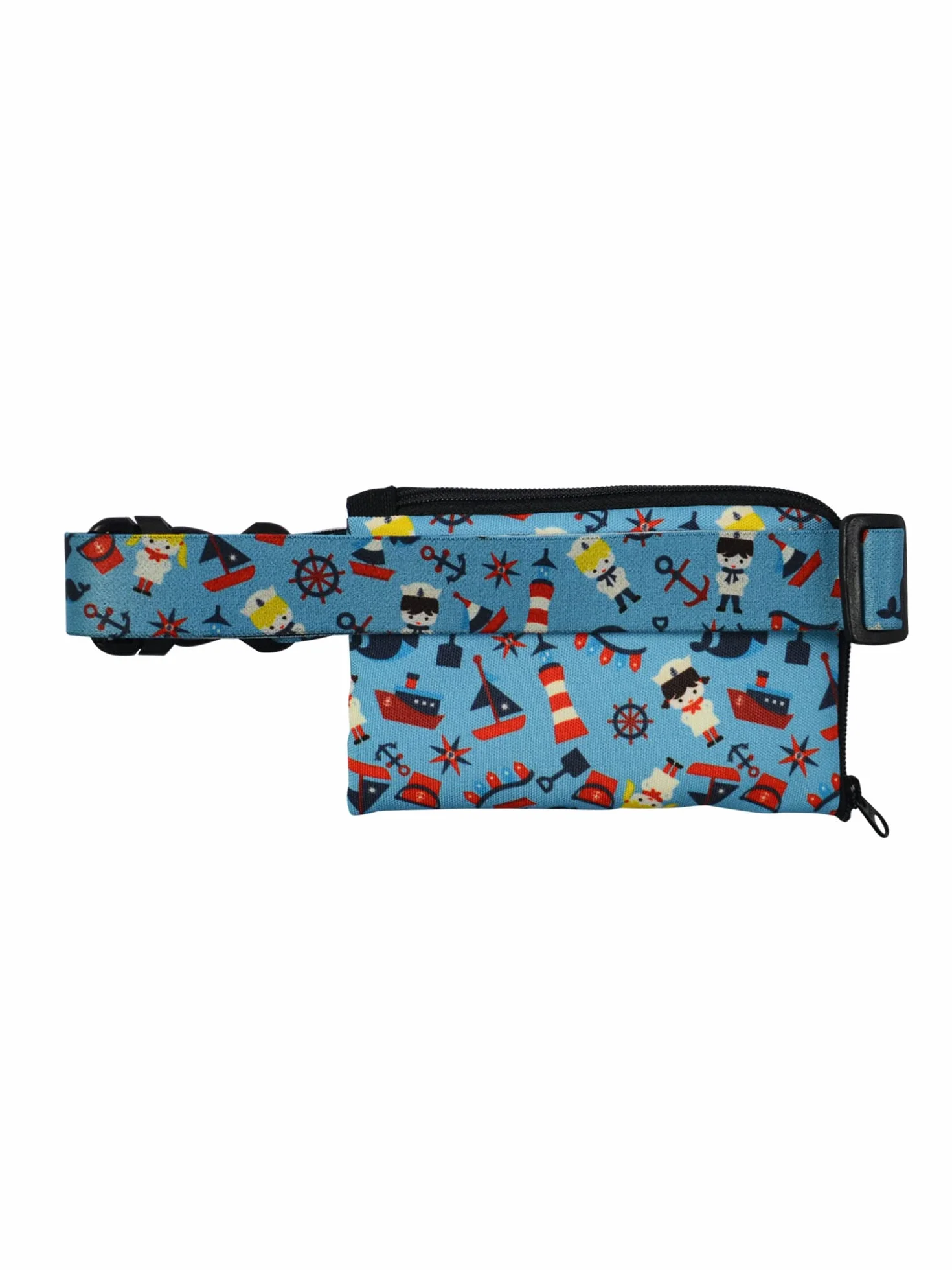 Cinturón de bomba de insulina con ventana para niños - Dia-Children's Pump Belt - SAILORS (63-85 CM)