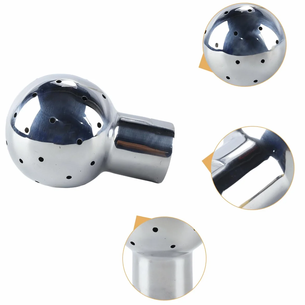 Acero inoxidable bola limpieza rotativa rosca hembra G1/2 1/2" CIP tanques