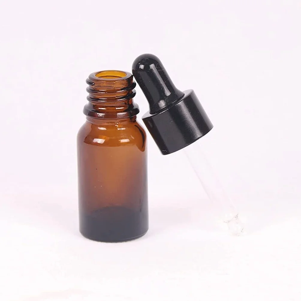 Botellas con cuentagotas Cristal Marron 15 ml para Aceites Esenciales