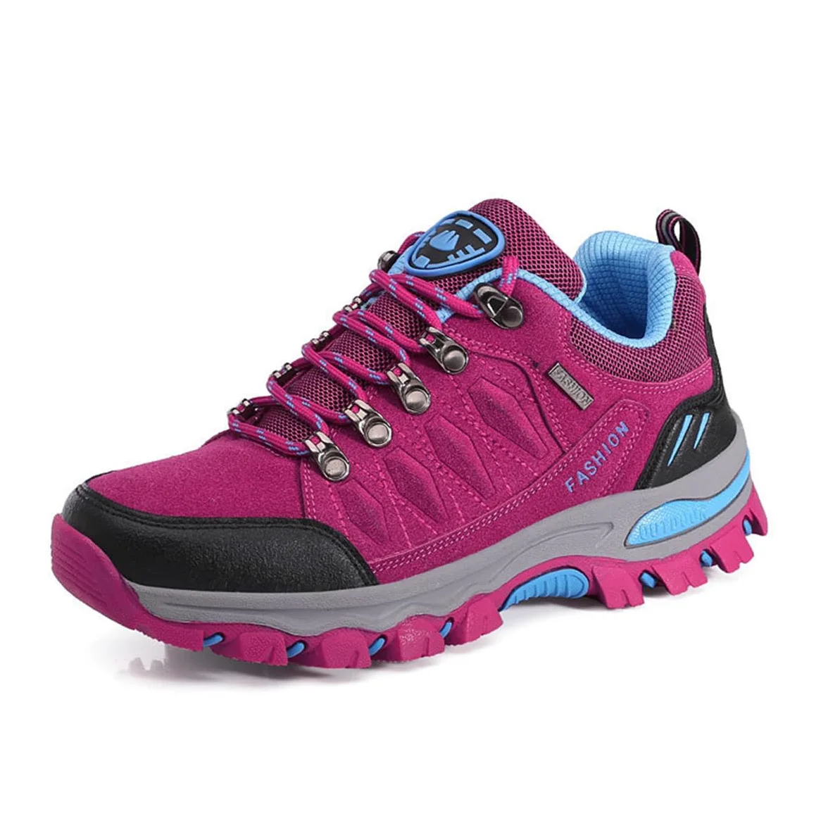 Zapatos de Senderismo Mujer Antideslizantes Transpirable Montaña Ligeras