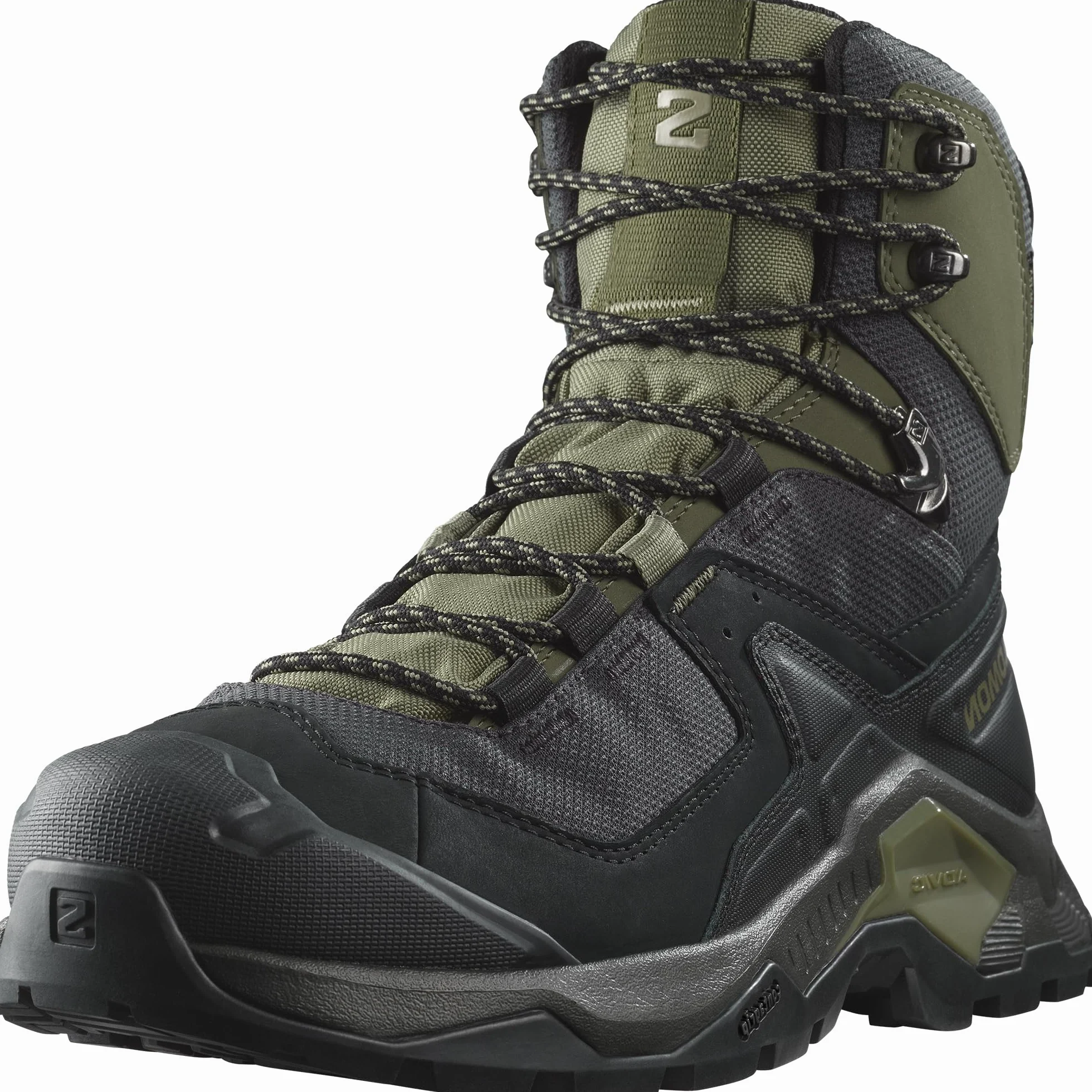 Salomon Quest Element Gore-Tex Botas de Senderismo de Piel para Hombre, Impermeable, Agarre Máximo, Zapatos Trekking