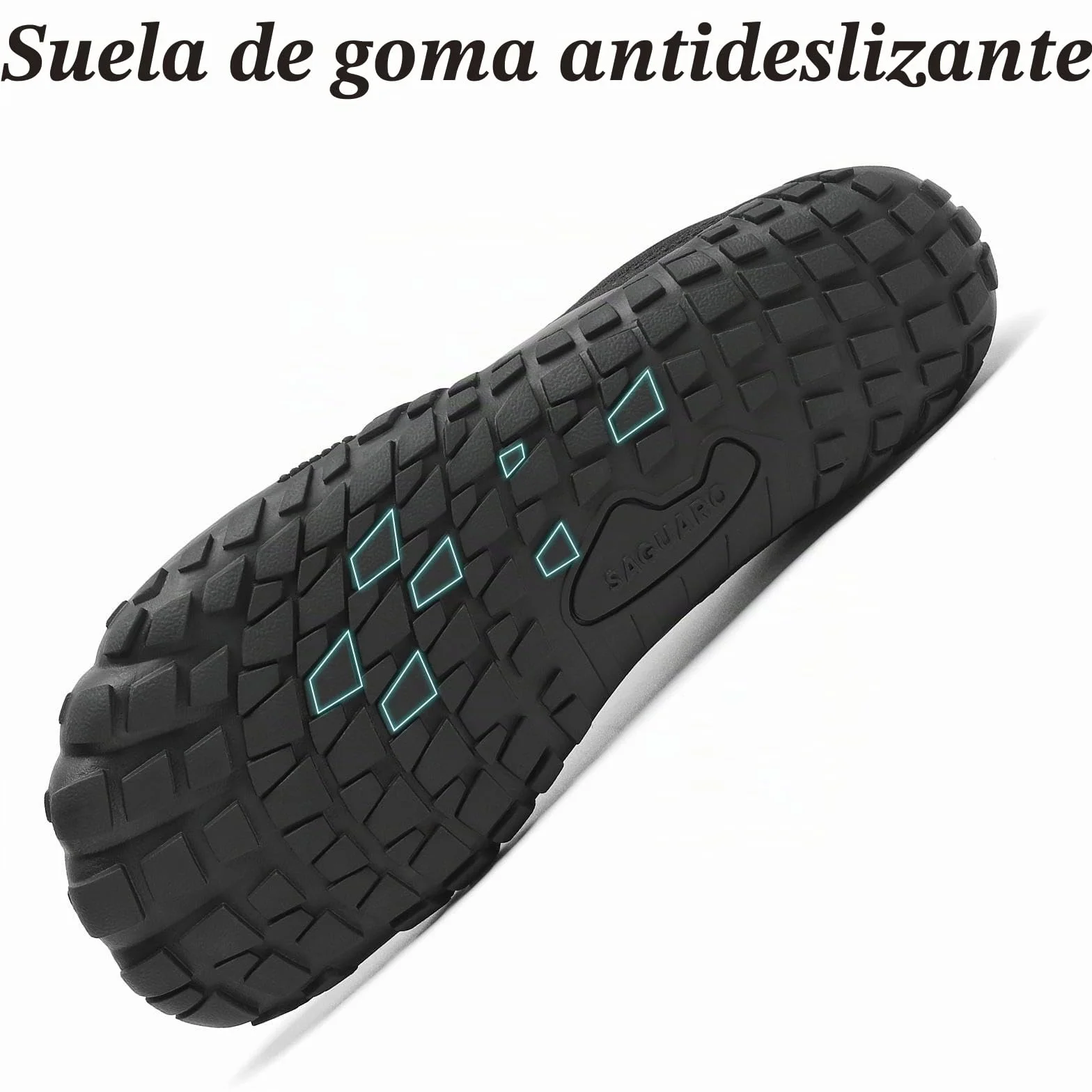SAGUARO Barefoot Zapatillas de Trail Running Minimalistas Unisex Adulto