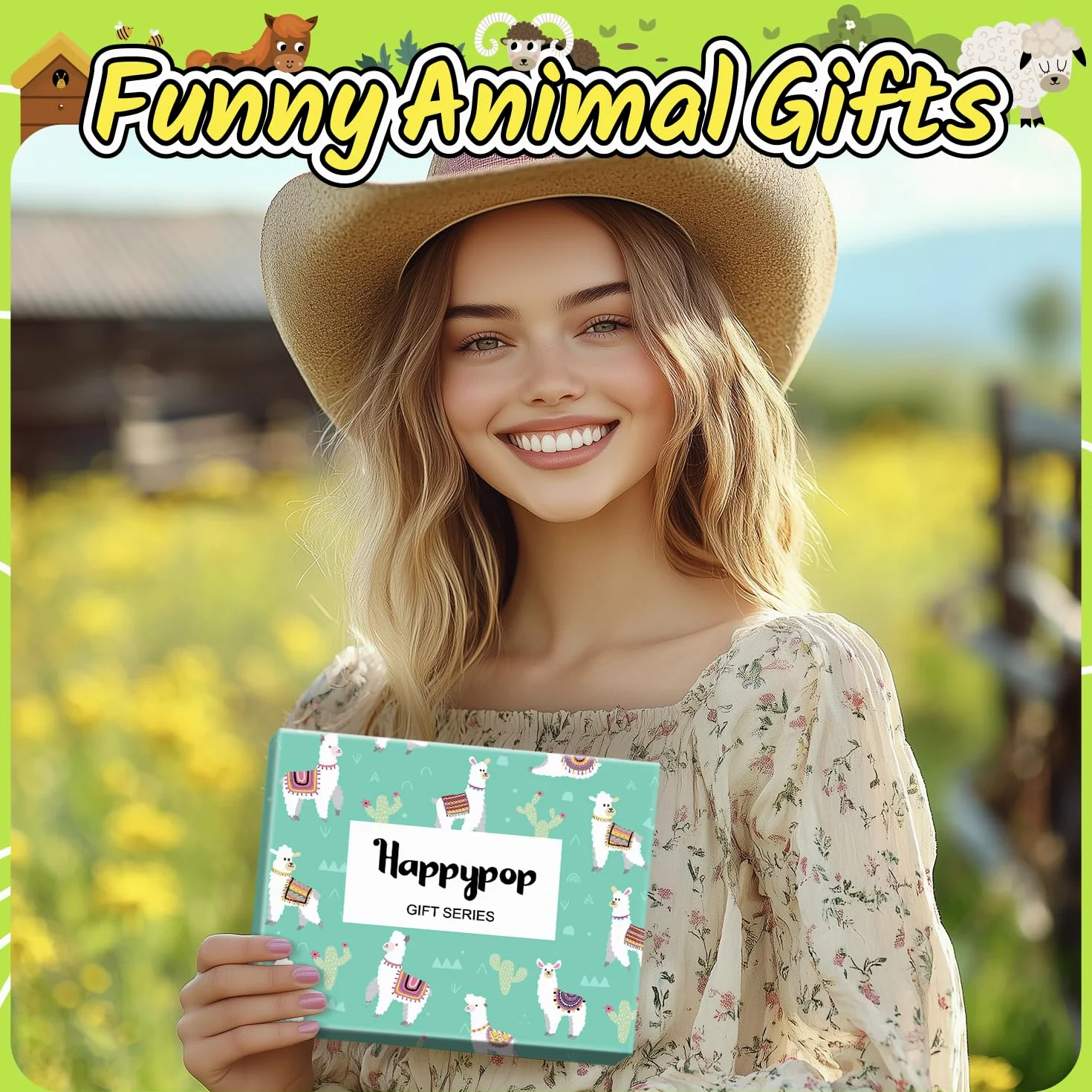 HAPPYPOP Regalos para mujeres y niñas, regalos para amantes de los perros, Corgi, dinosaurio, abeja, unicornio, animales, amantes, regalos