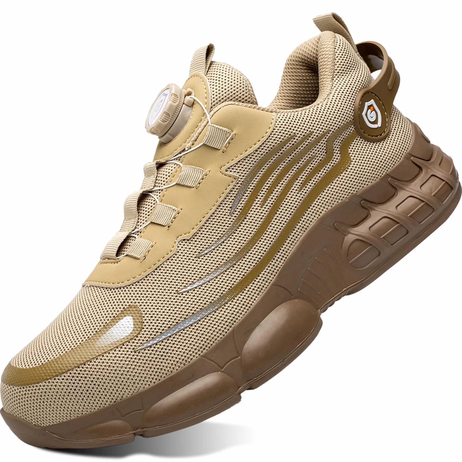 Zapatos de Seguridad con Puntera de Acero Transpirable Ligero Liberación Rápida 36-46 EU
