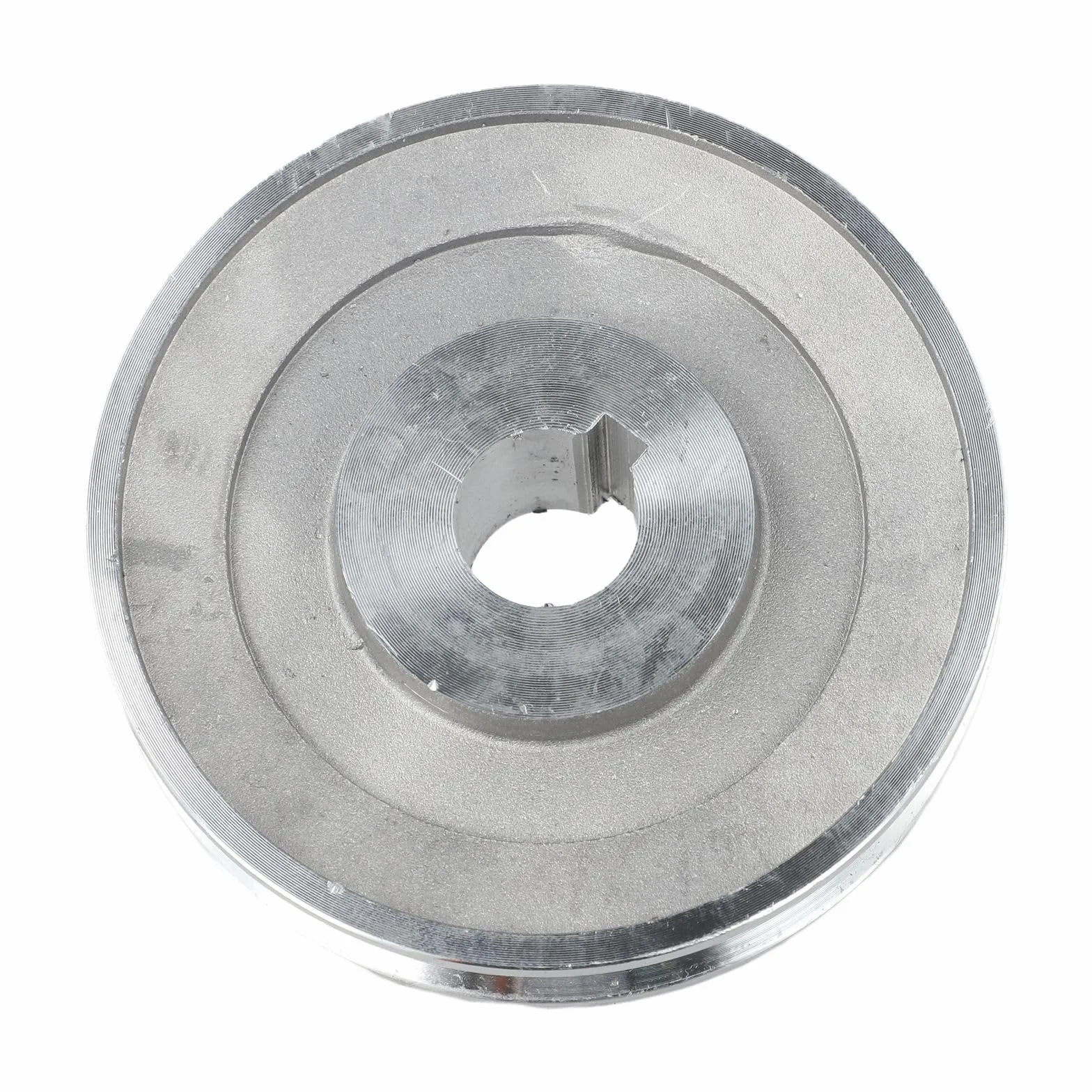 Polea de motor de aluminio tipo A 100 mm 19 mm 24 mm ranura de llave 6 mm 8 mm compatible con compresores