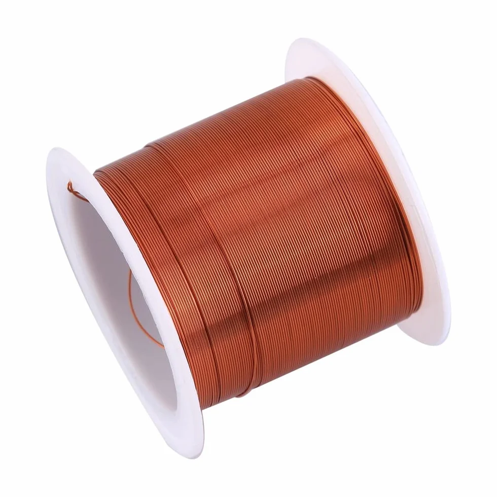 Alambre de Cobre Esmaltado 0.3mm 40 m Bobinado Bobina Imán para Altavoz Transformador