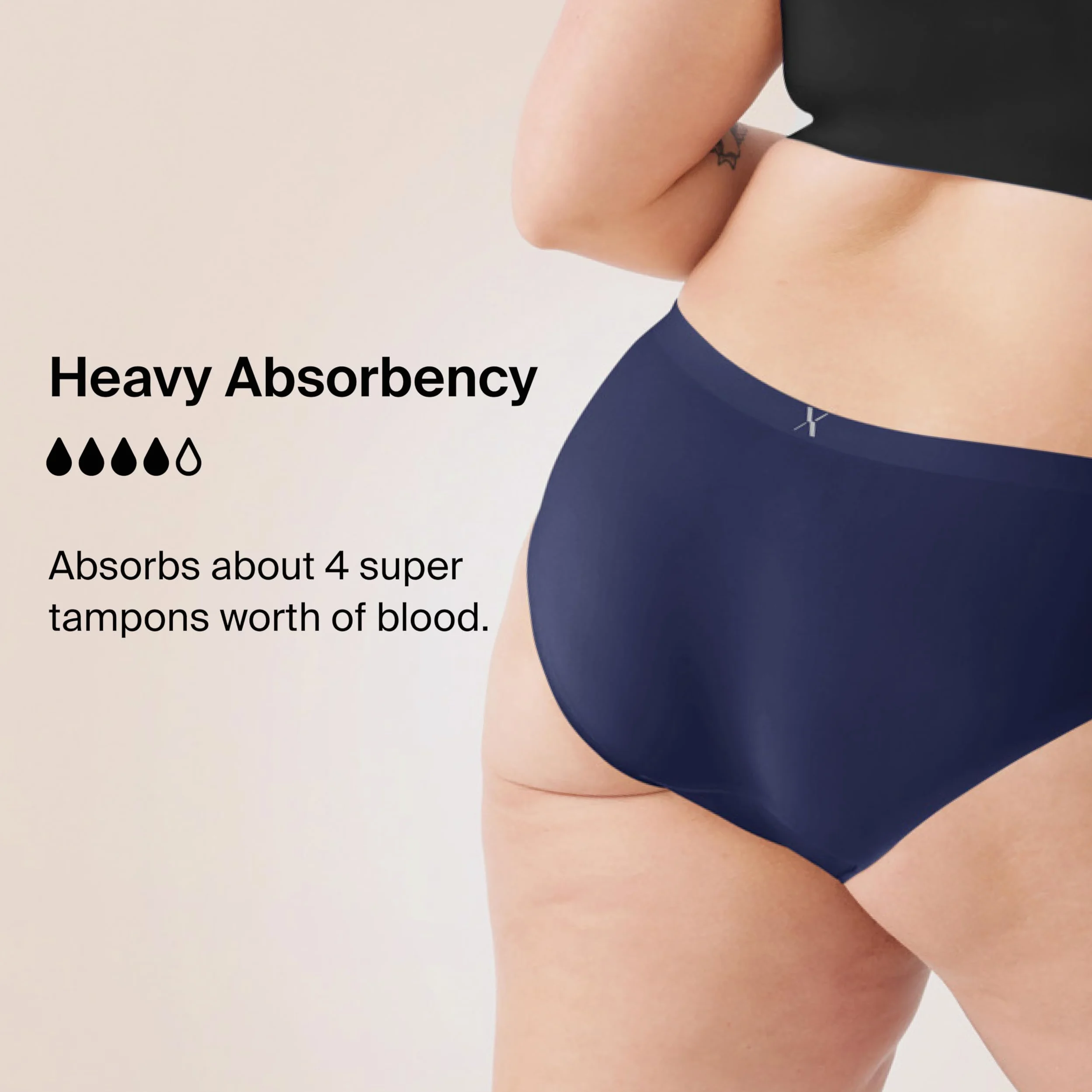 Bikini invisible Super Leakproof