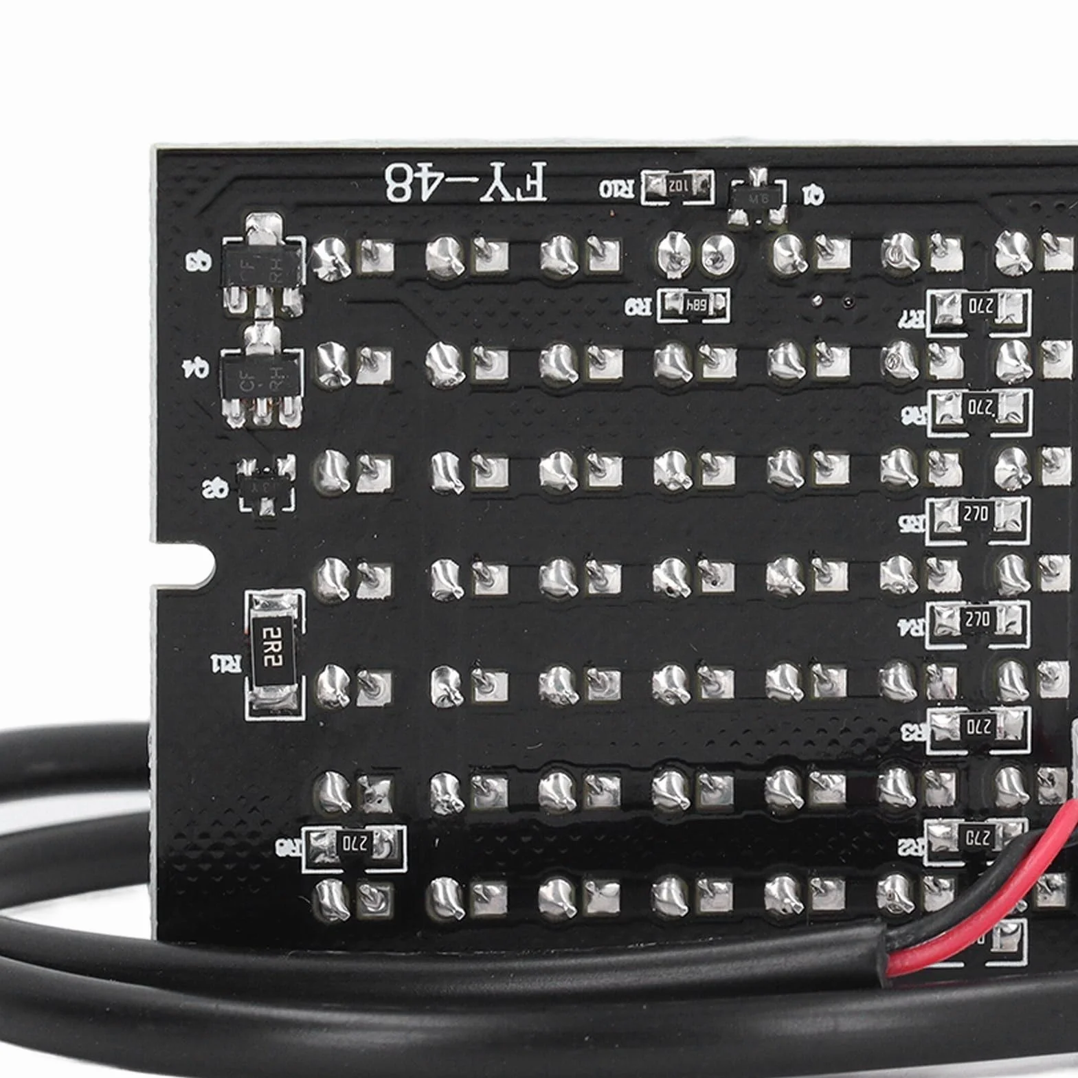 Tablero de Luz Infrarroja 940 NM 48 LED para Cámara de Seguridad CCTV