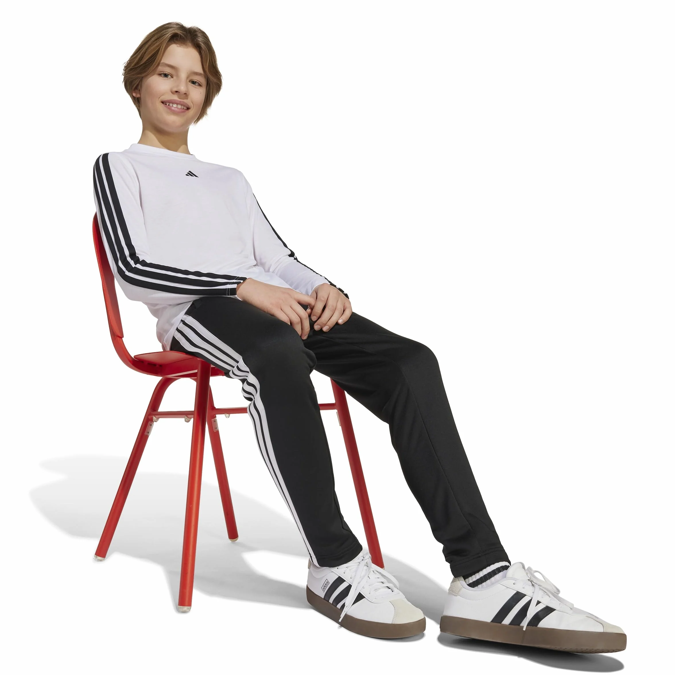 adidas Unisex 3-Stripes Pant - Pantalones Unisex niños