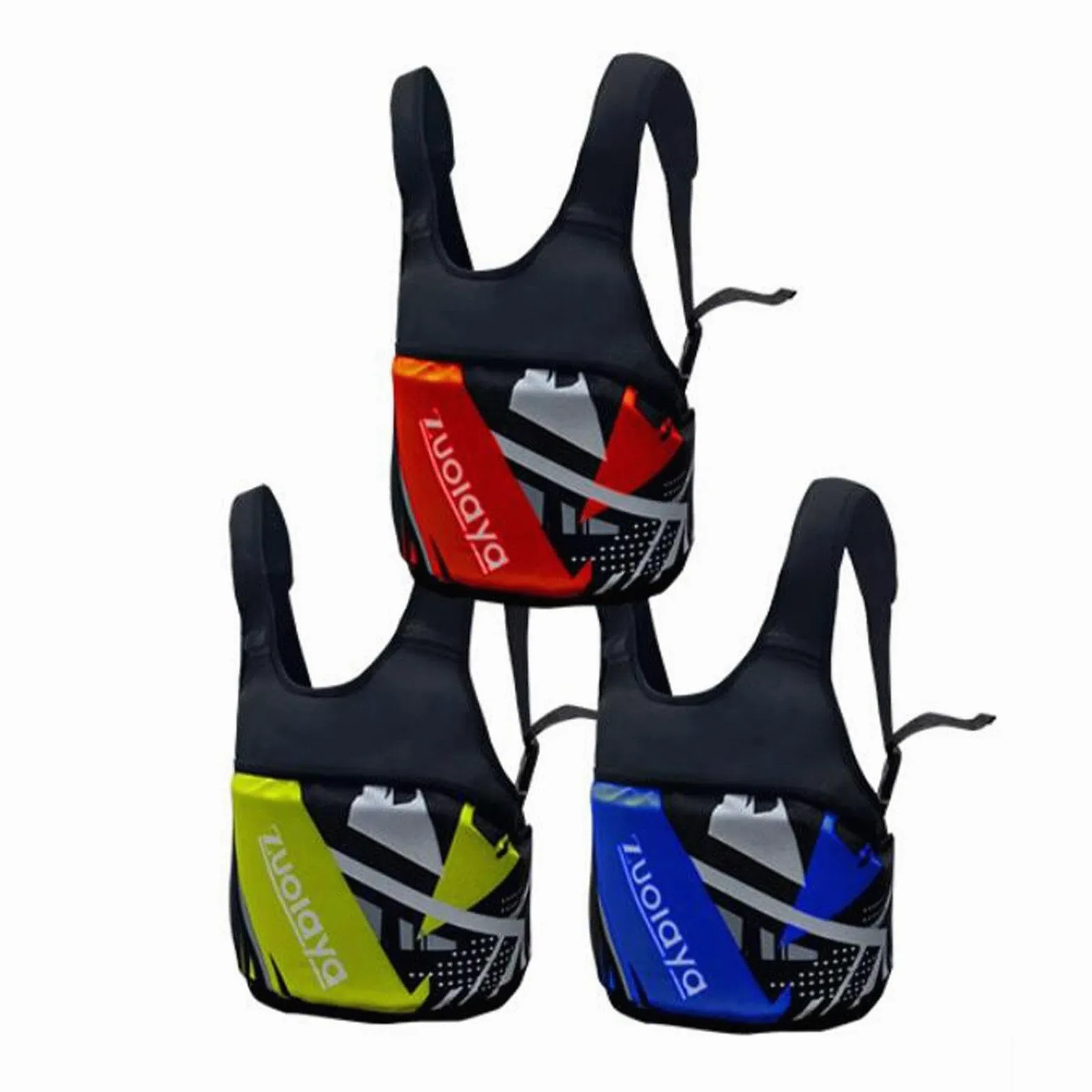 Oshhni Chaleco Protector de Costillas de Karting para niños, de protección, ergonómico, Multiusos, cómodo, Accesorios, Ligero y Ajustable, Rojo
