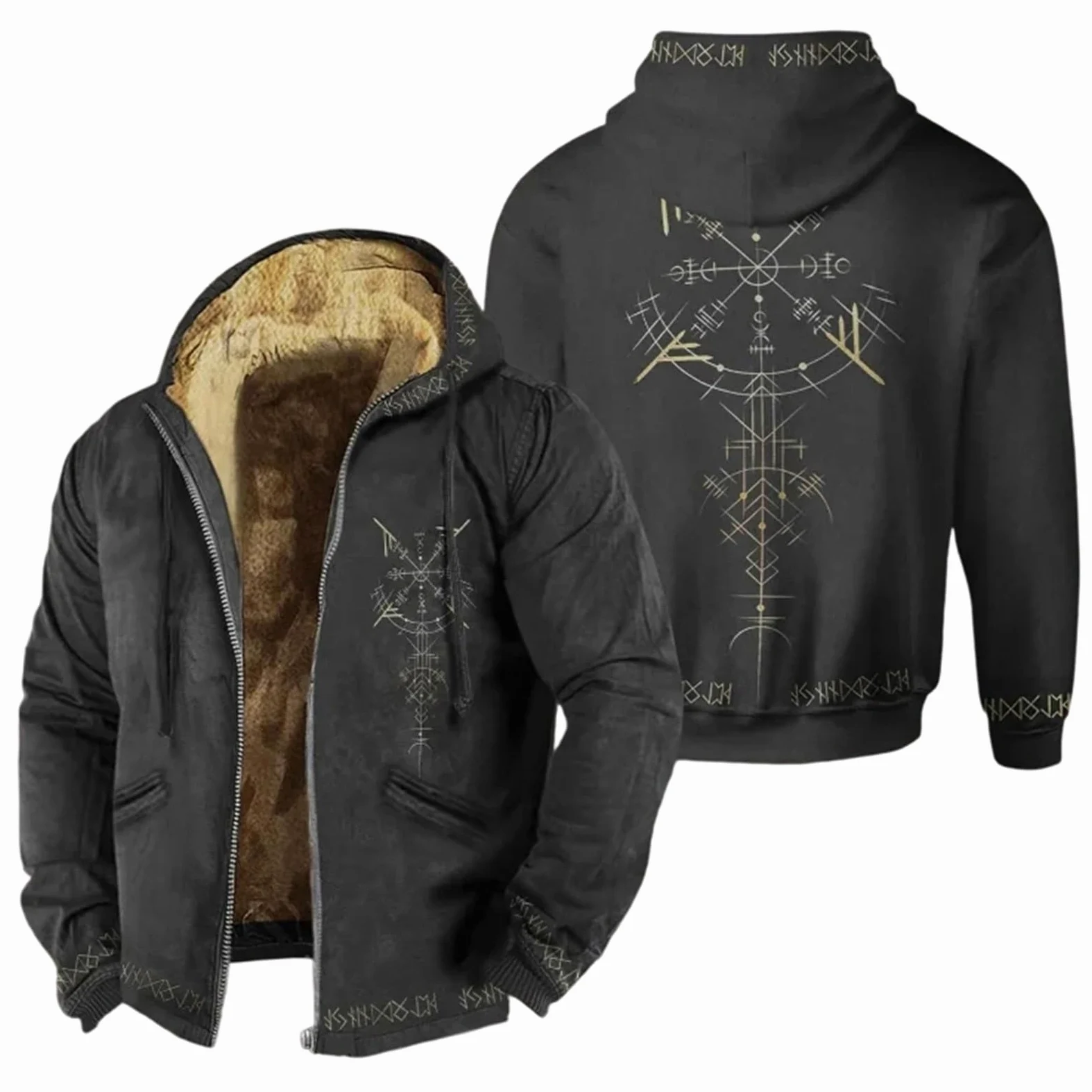 Generisch Chubasquero para hombre, impermeable, transpirable, chaqueta funcional, cortavientos, senderismo, capucha A27