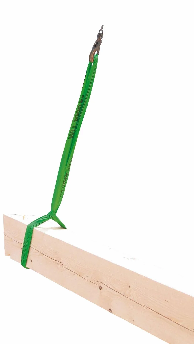 Eslinga Circular de Elevación 4m 2000kg/4000kg PES Doble Funda Kerbl Verde