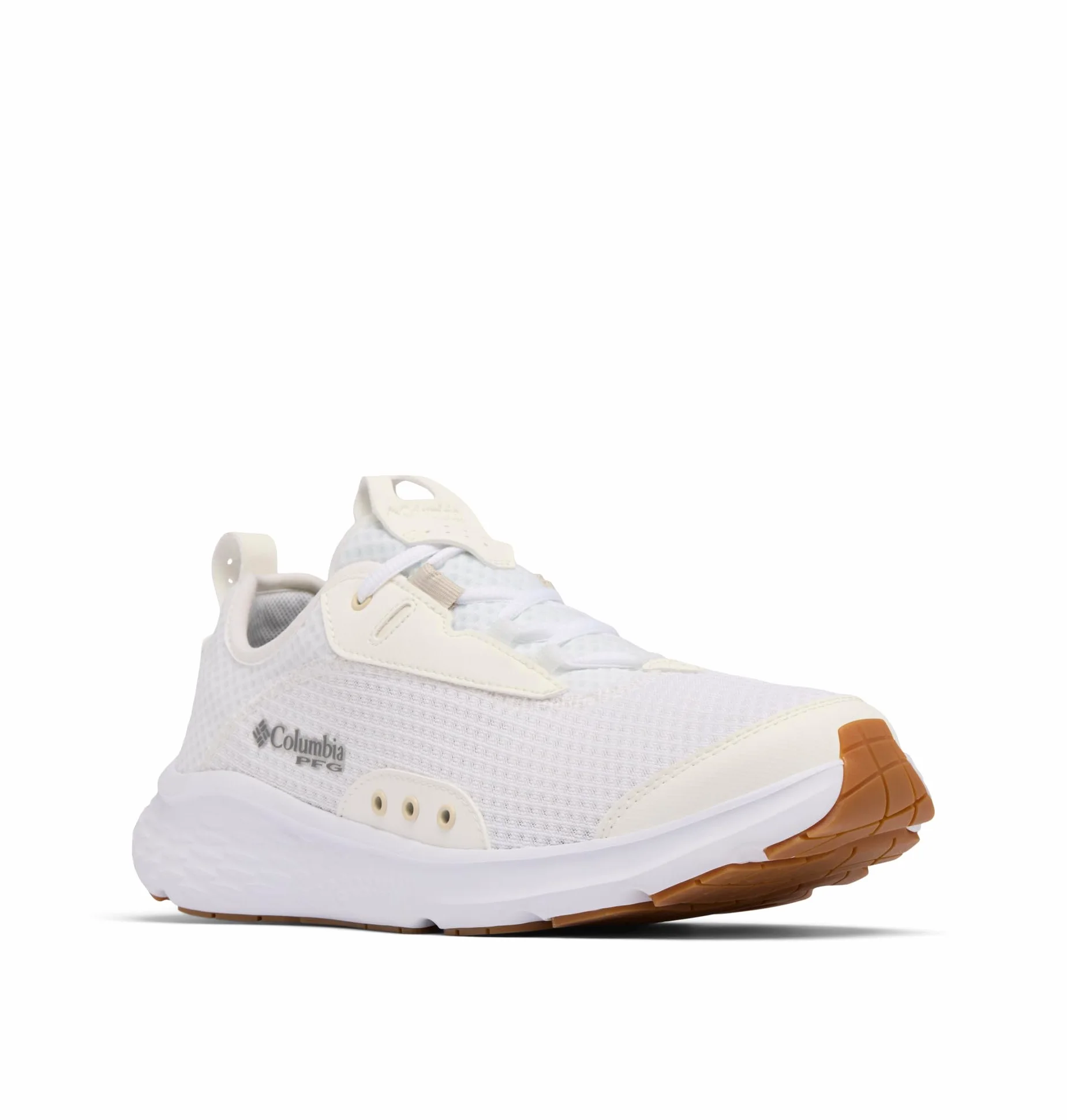 Columbia Castback PFG - Zapatillas de agua para hombre, blanco (White/Stone), 10.5 Wide