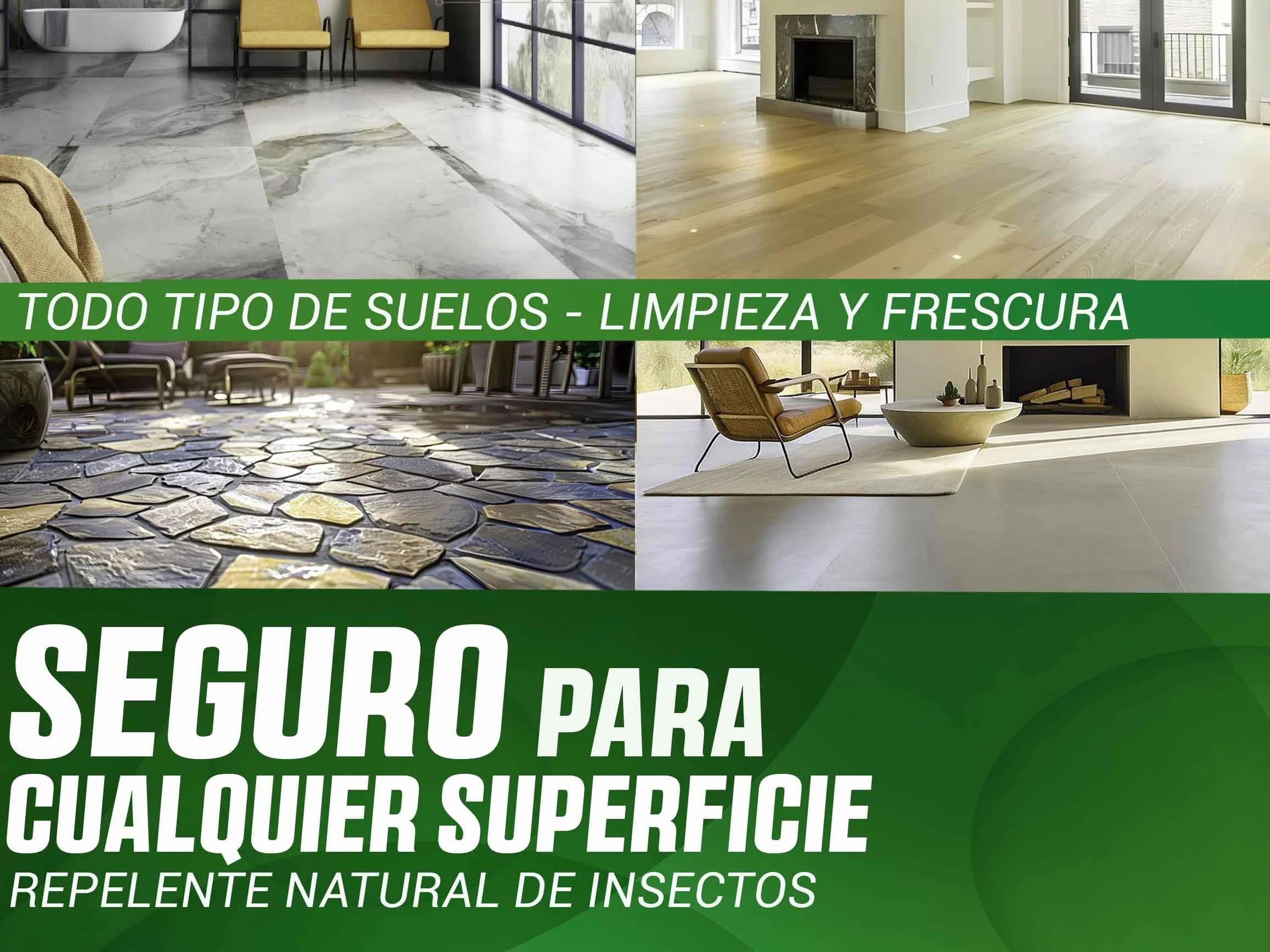 EQM ECO-210 Fregasuelos Citronela 5L Repelente Natural
