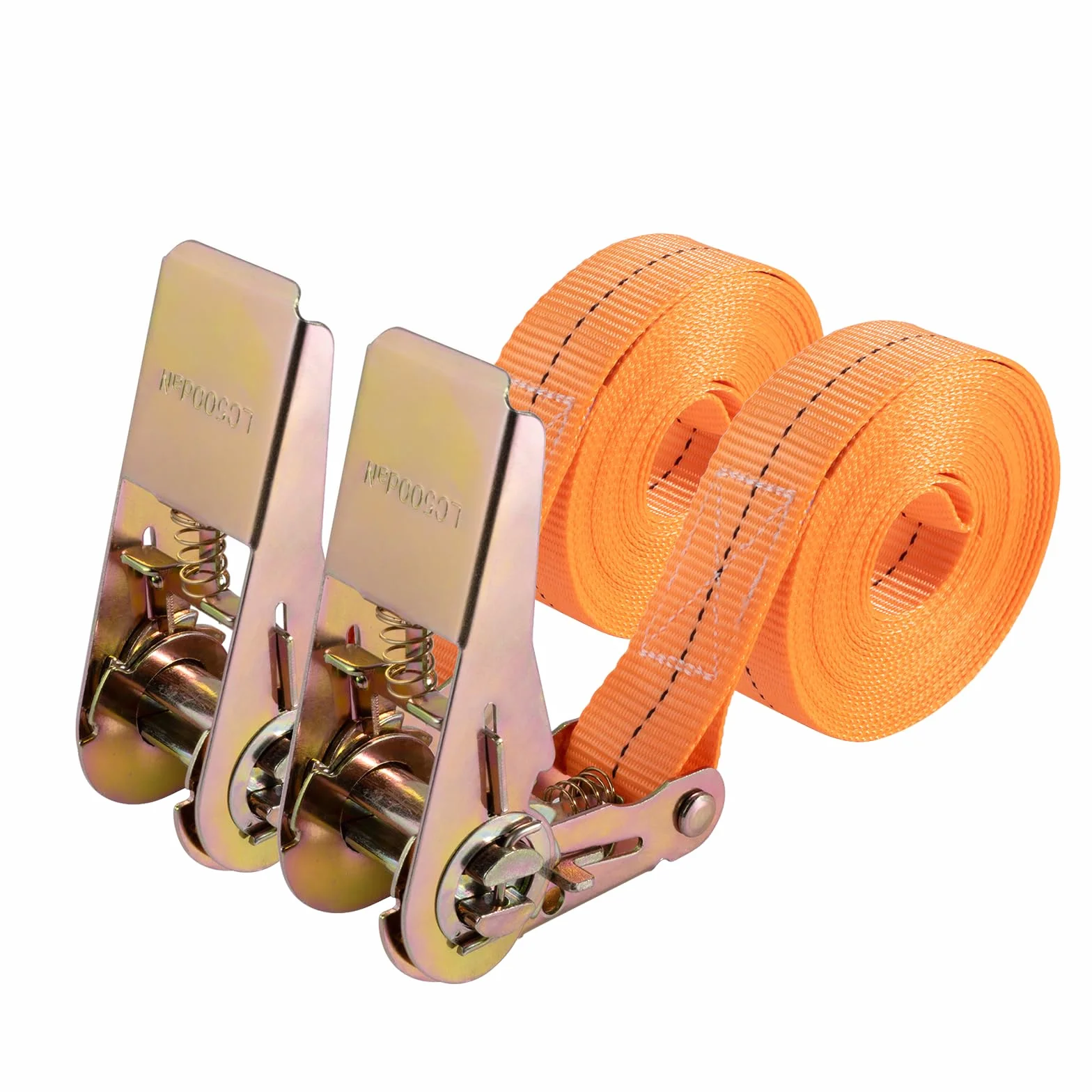 Correas tensoras con carraca 4 m robustas para transporte materiales motocicletas bicicletas mudanzas paquetes equipaje camping 2 unidades