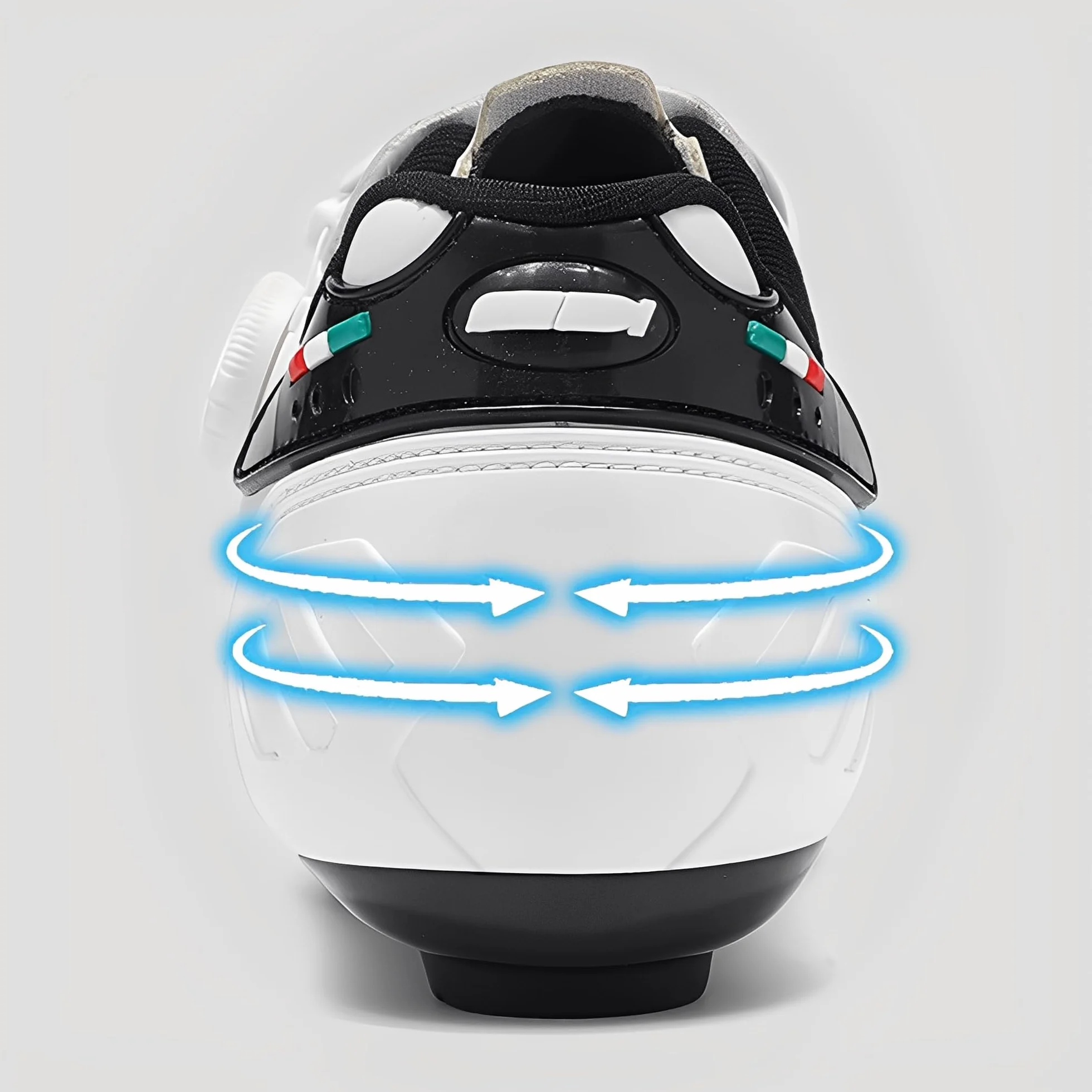 Zapatillas Ciclismo Montañ Sin Cala, Zapatos Bicicleta Montaña/Carretera Hombre Calzado Bicicleta, Zapatillas de Ciclismo Base Goma Antideslizante Ligeros