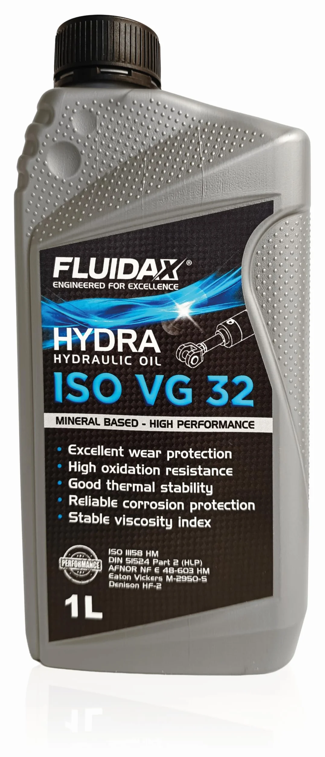 Aceite hidráulico ISO VG 32 HLP 1 litro lubricante mineral antidesgaste DIN 51524